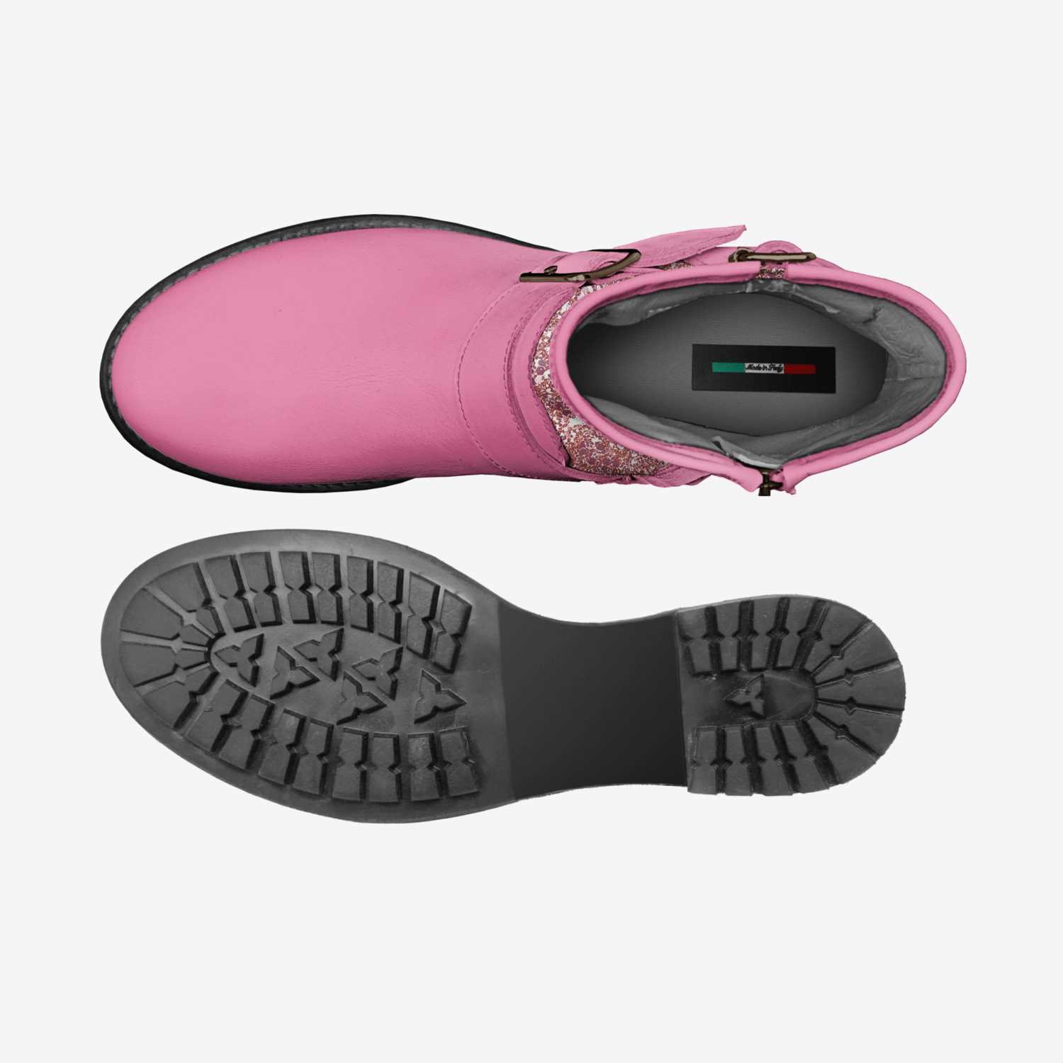 Nik Nyce Official custom made in Italy shoes by Dr. Nicole Harrington | Top view