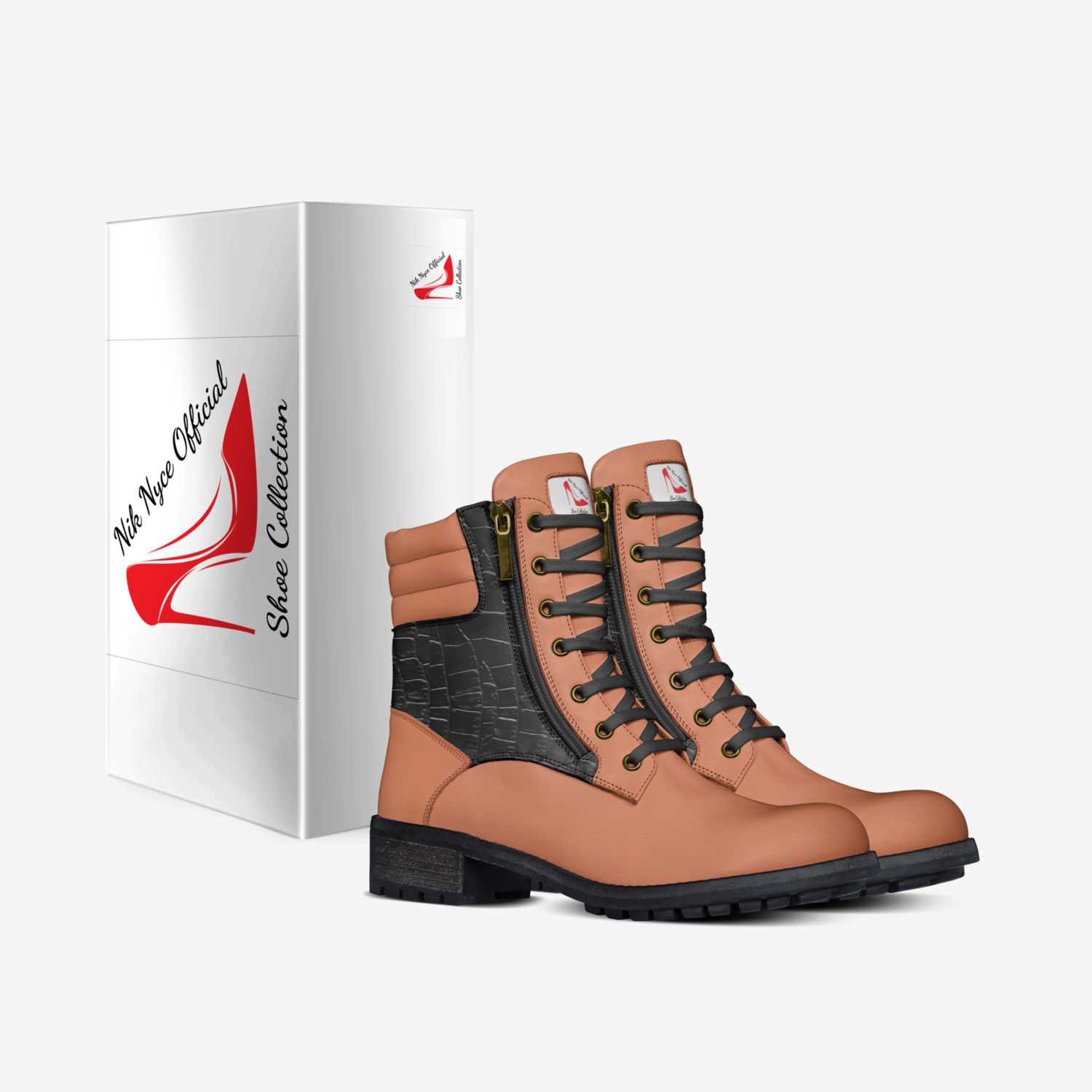 Nik Nyce Official custom made in Italy shoes by Nicole Harrington | Box view