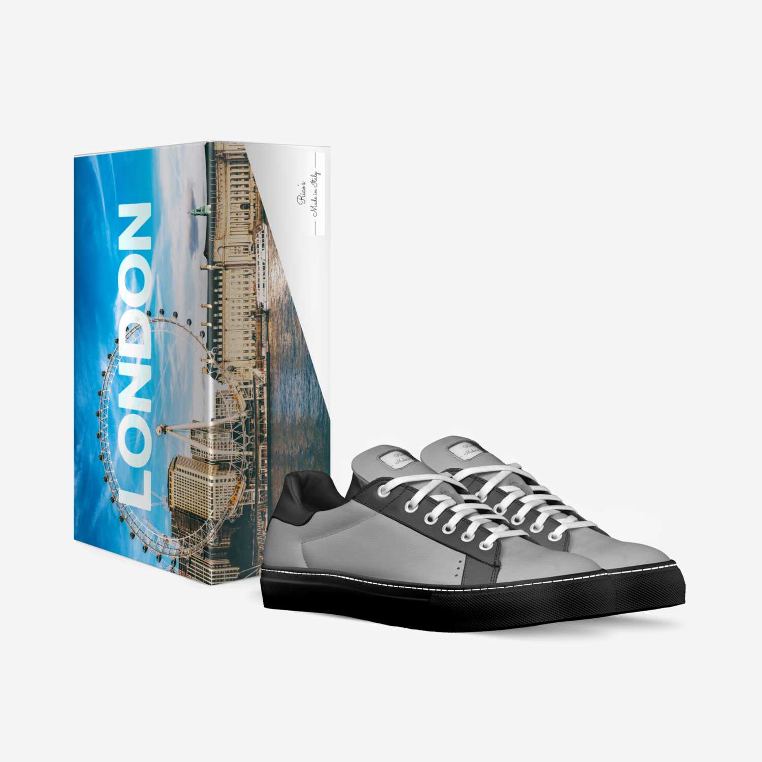 Rico's custom made in Italy shoes by Richard Smith | Box view