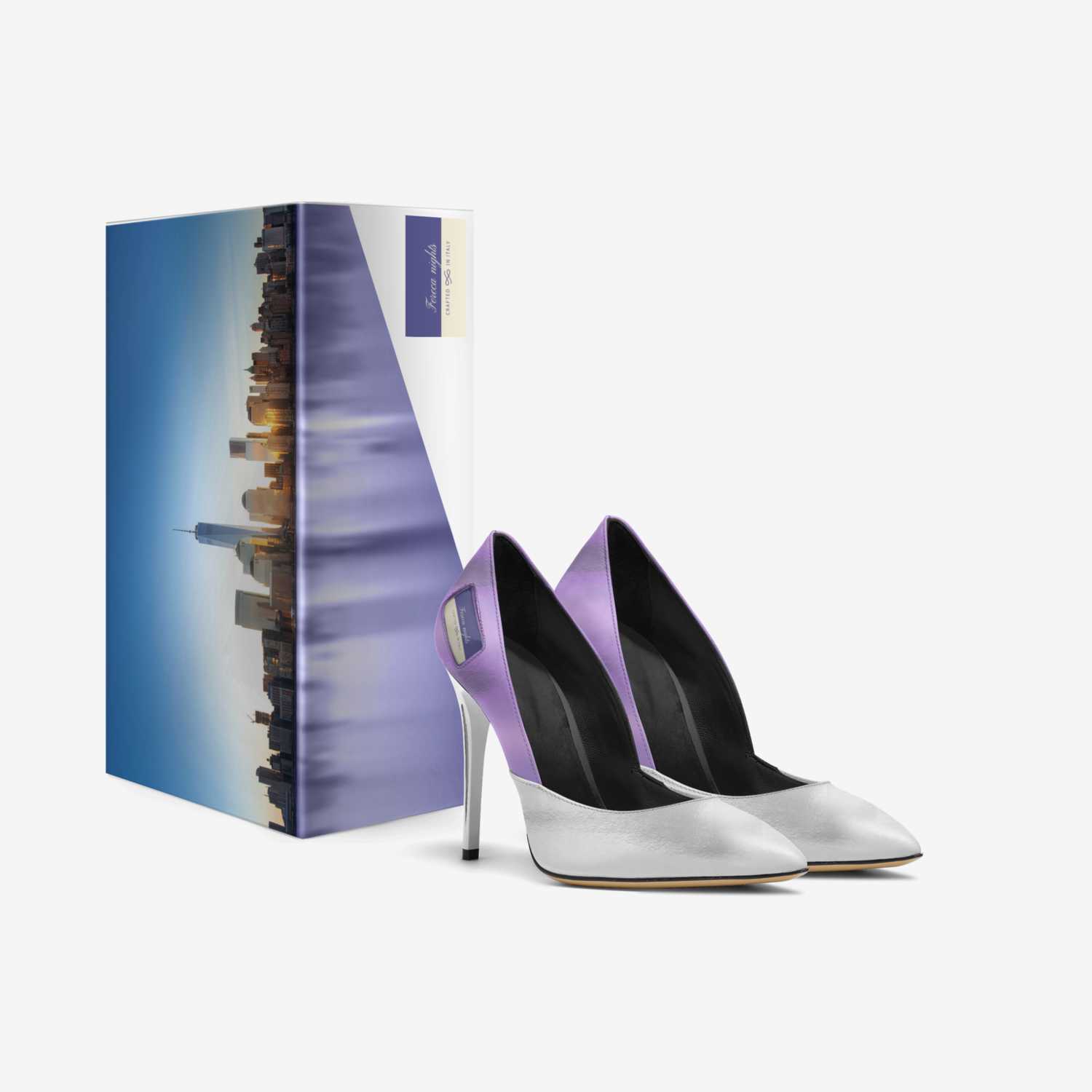 Fereca nights custom made in Italy shoes by Fereca Jancley Footwear | Box view