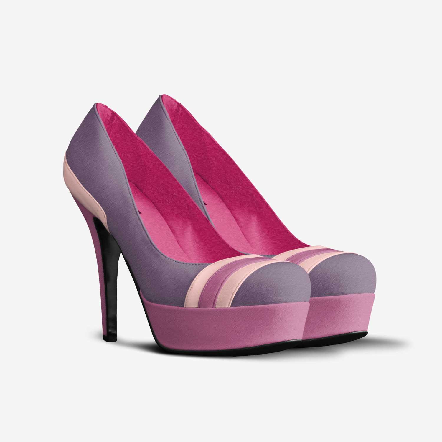 Confectiona custom made in Italy shoes by Blissfully Brand | Double view