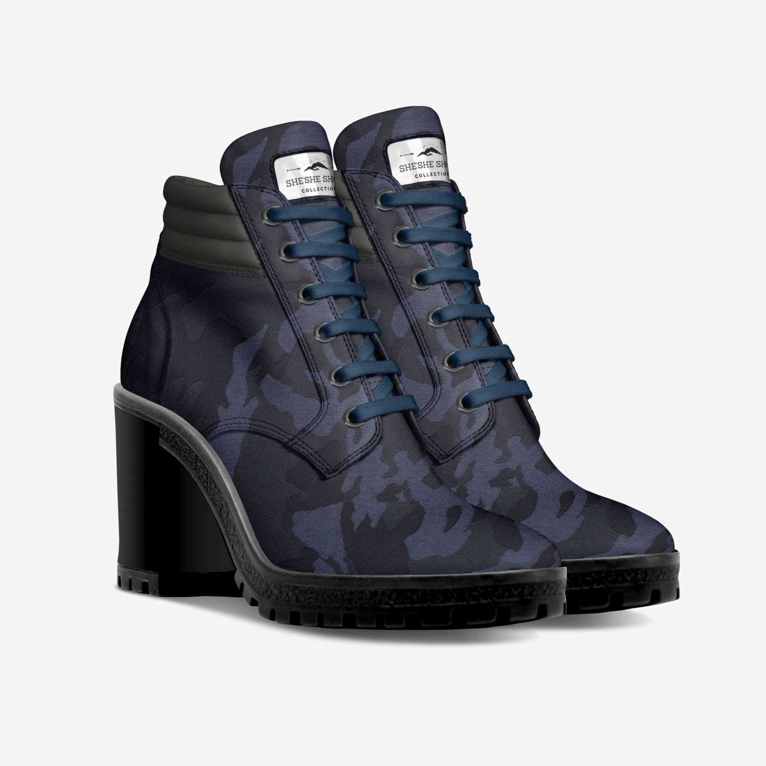 She'She Shoes custom made in Italy shoes by April Lytle | Double view