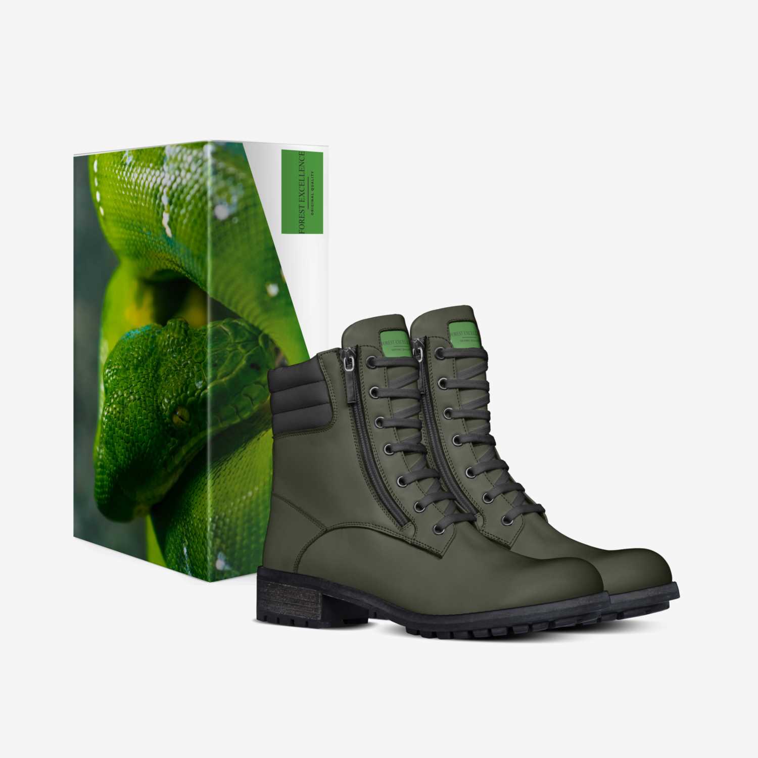 Forest Excellence custom made in Italy shoes by William Ross | Box view