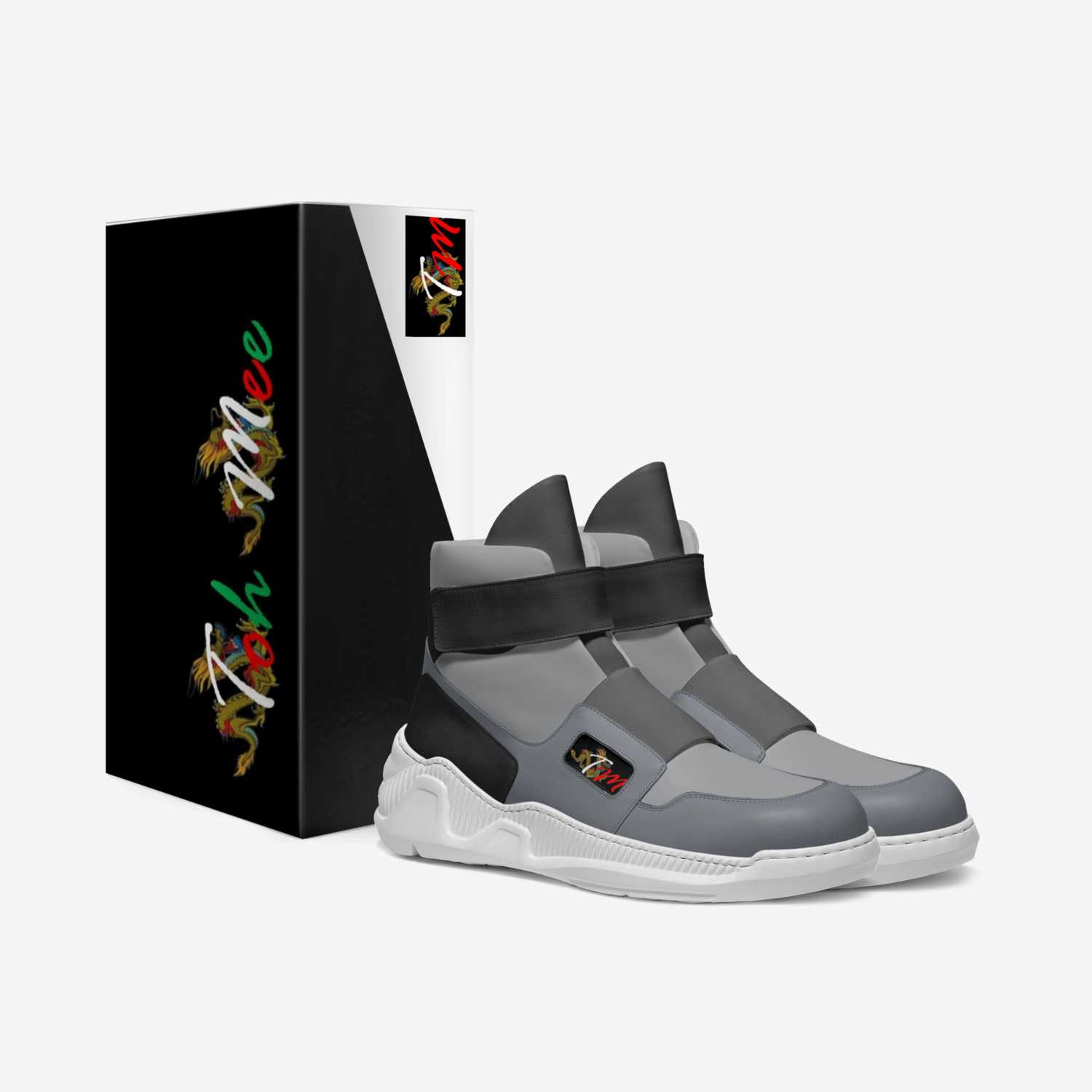 TohMee Mochi custom made in Italy shoes by William Lingham | Box view
