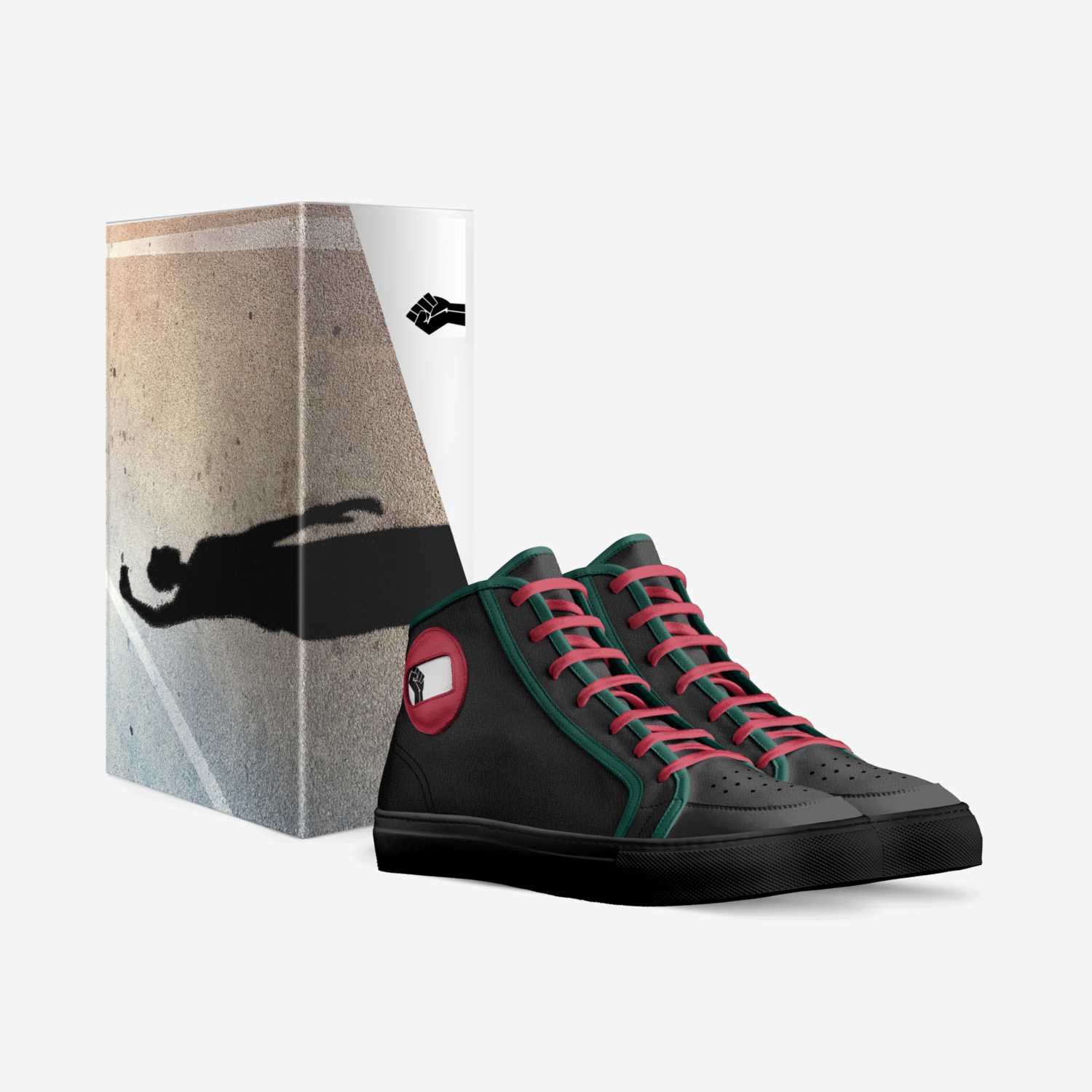 Freedom Fighter 2 custom made in Italy shoes by Jay Rene | Box view