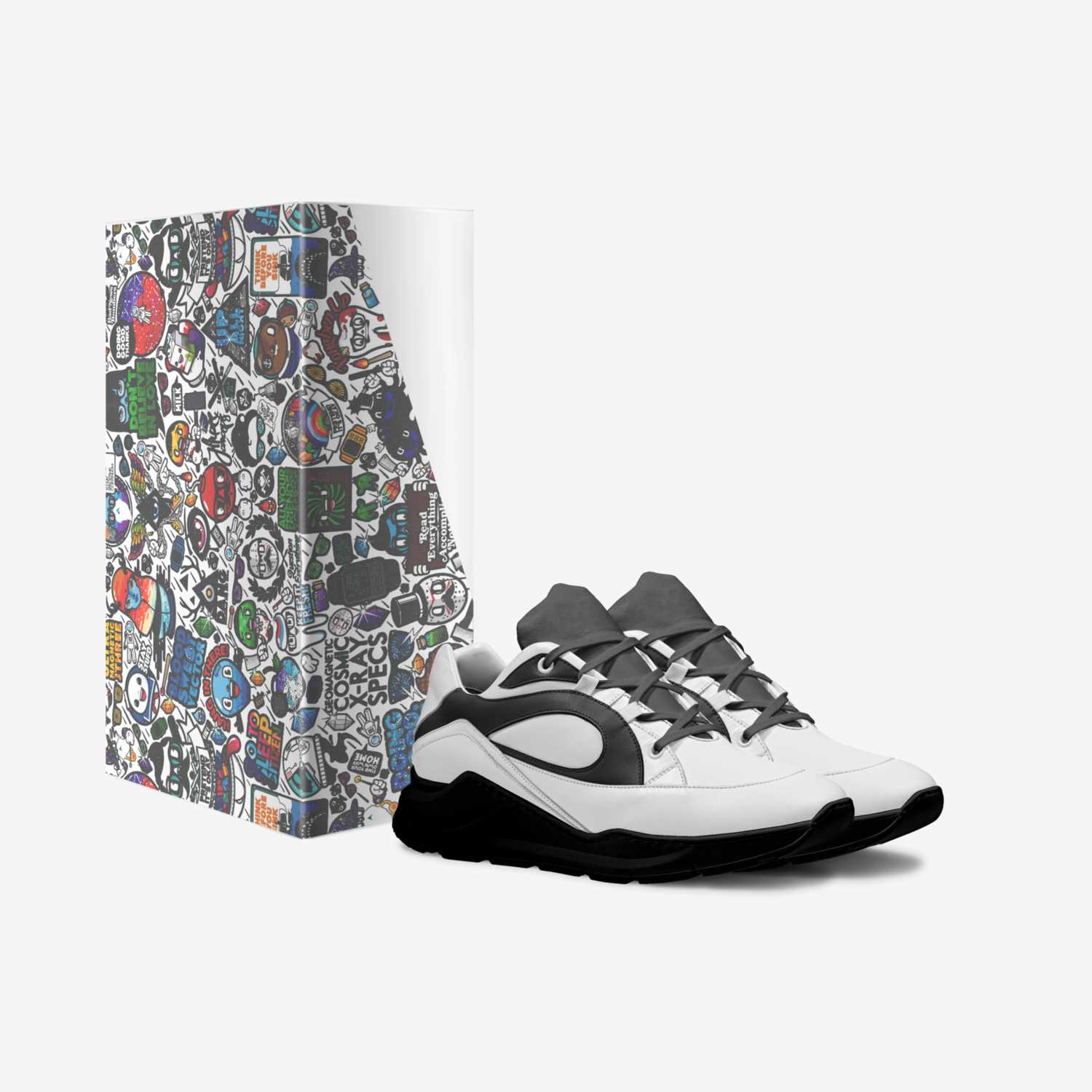 ANUMA custom made in Italy shoes by Genesis Rasheen | Box view