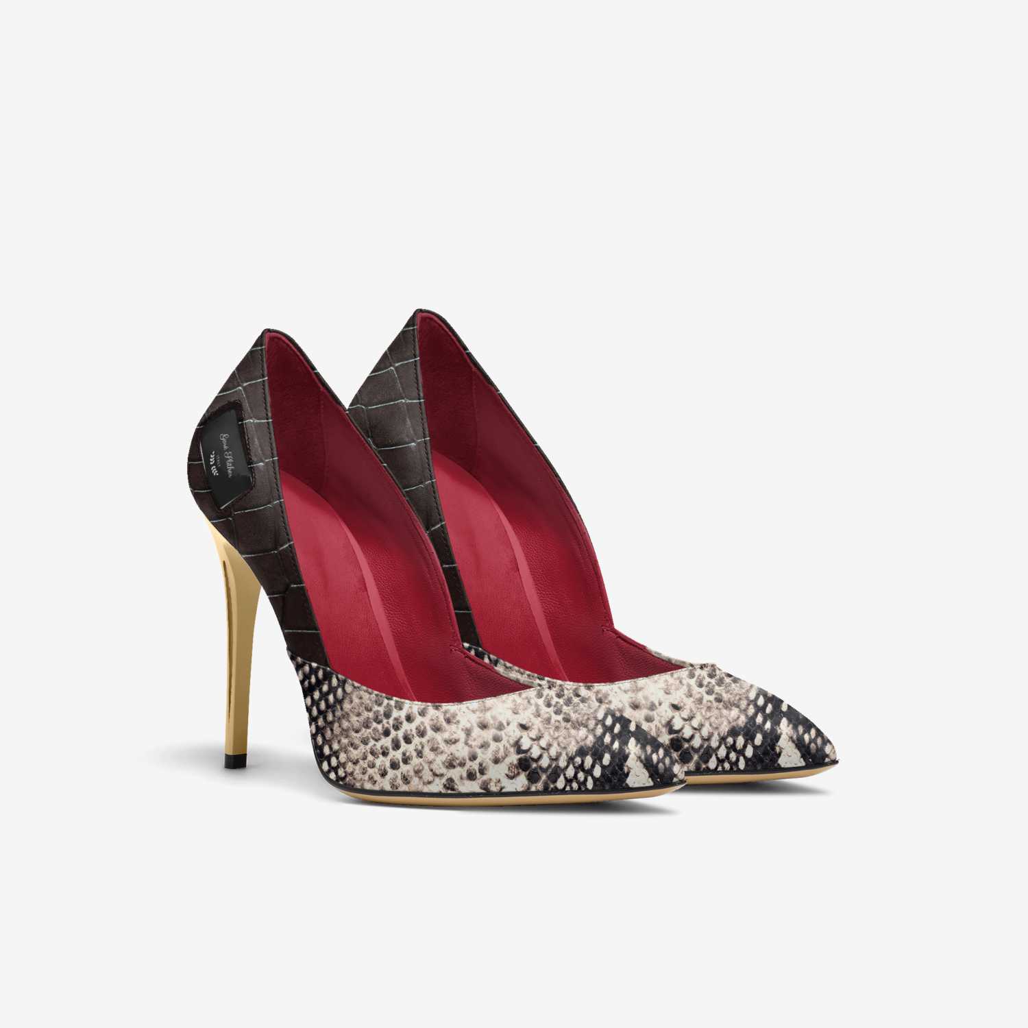 Goré Slither custom made in Italy shoes by Darrick Gore | Double view