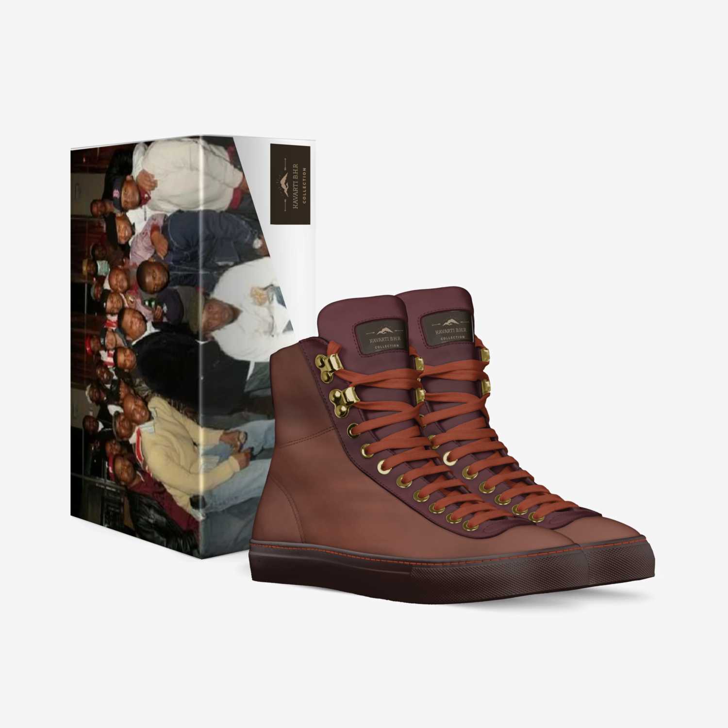 Randolph  Carteret custom made in Italy shoes by Kevin Bartee | Box view