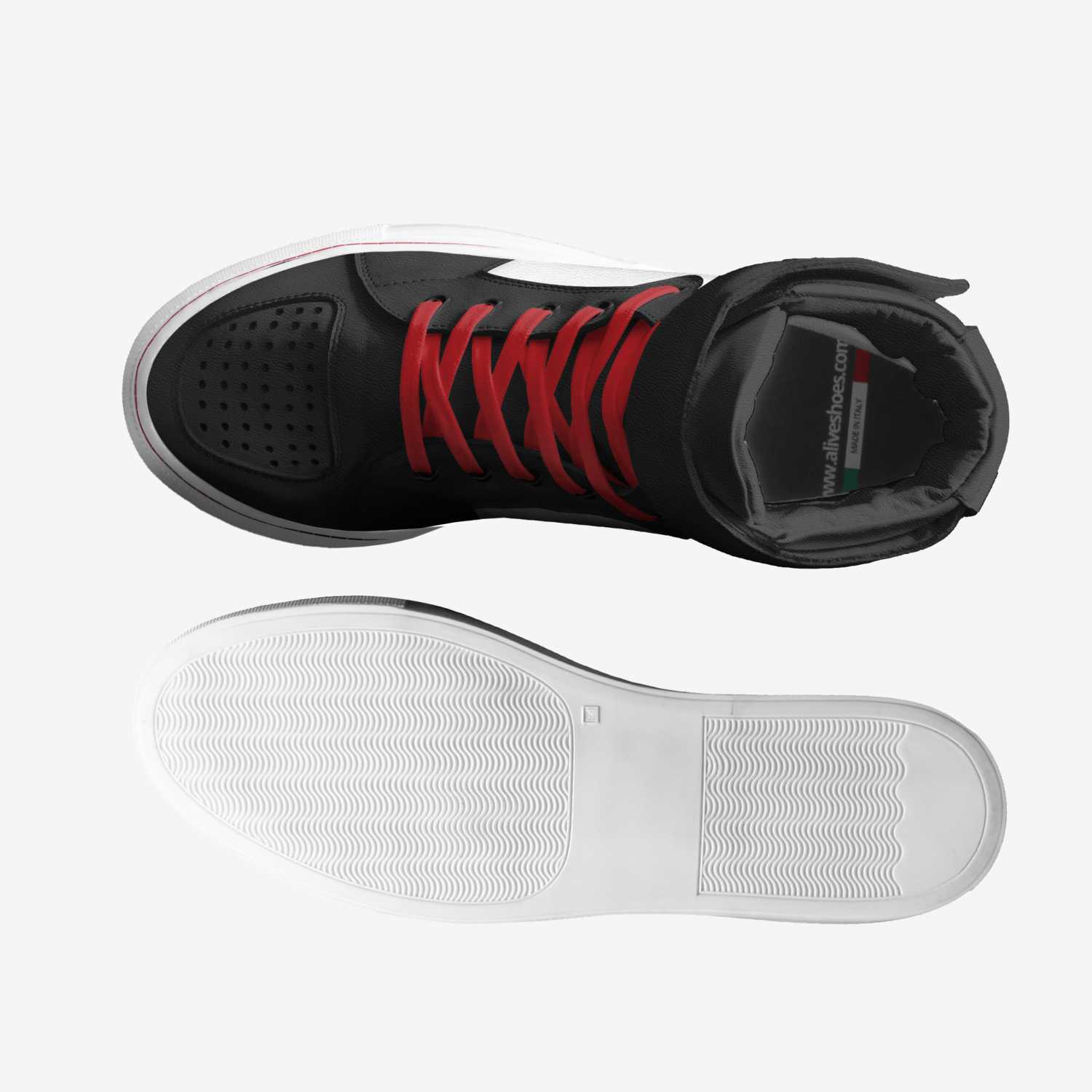 Crosswear custom made in Italy shoes by Josh Vazquez | Top view