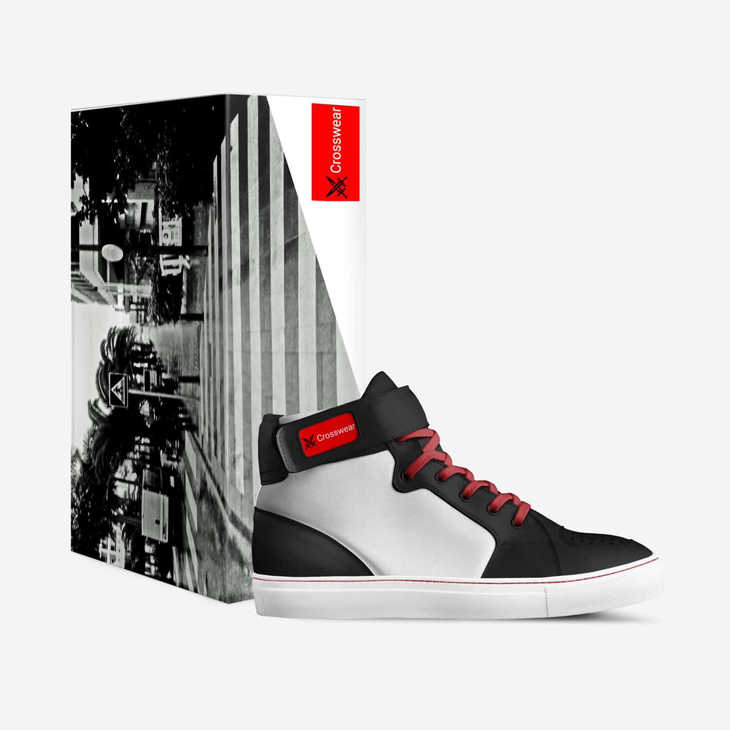 Crosswear custom made in Italy shoes by Josh Vazquez | Box view