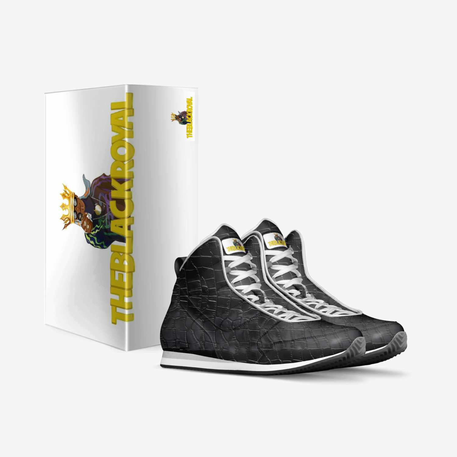 XF BLackRoYaL 12’s custom made in Italy shoes by Jason Cleveland | Box view