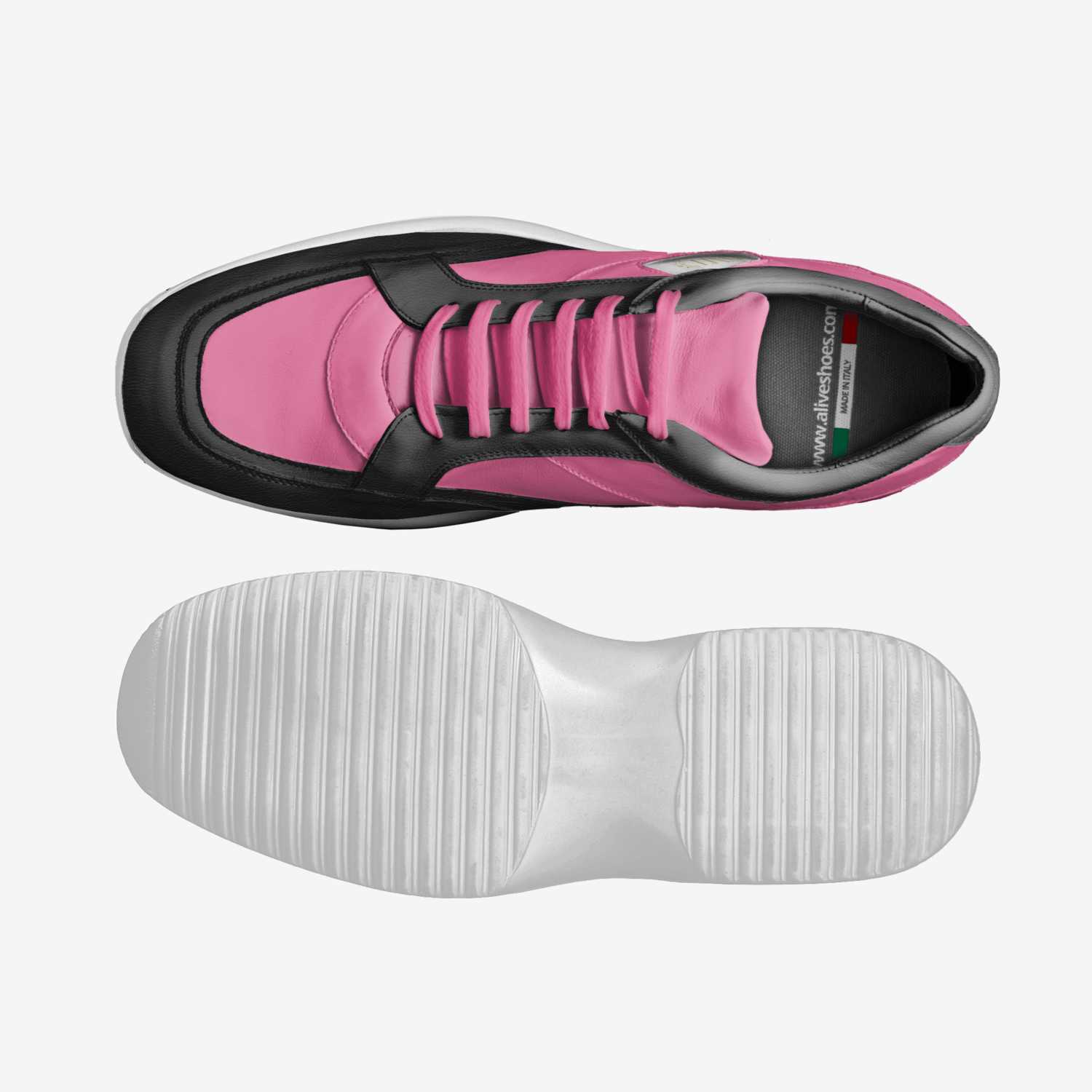 SMT Women HipHop custom made in Italy shoes by Shackila Rowe | Top view
