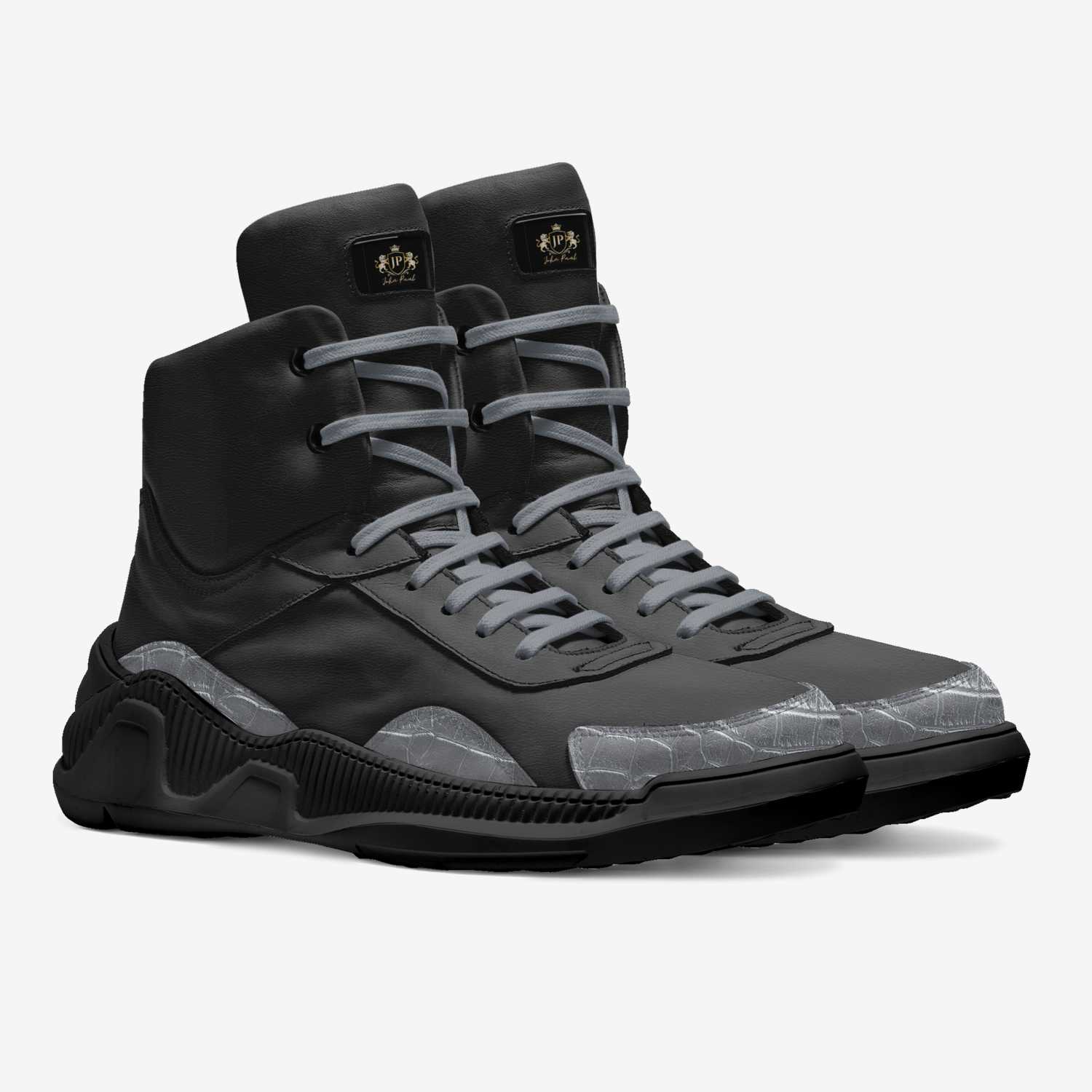 JPJ custom made in Italy shoes by Amos Williams | Double view