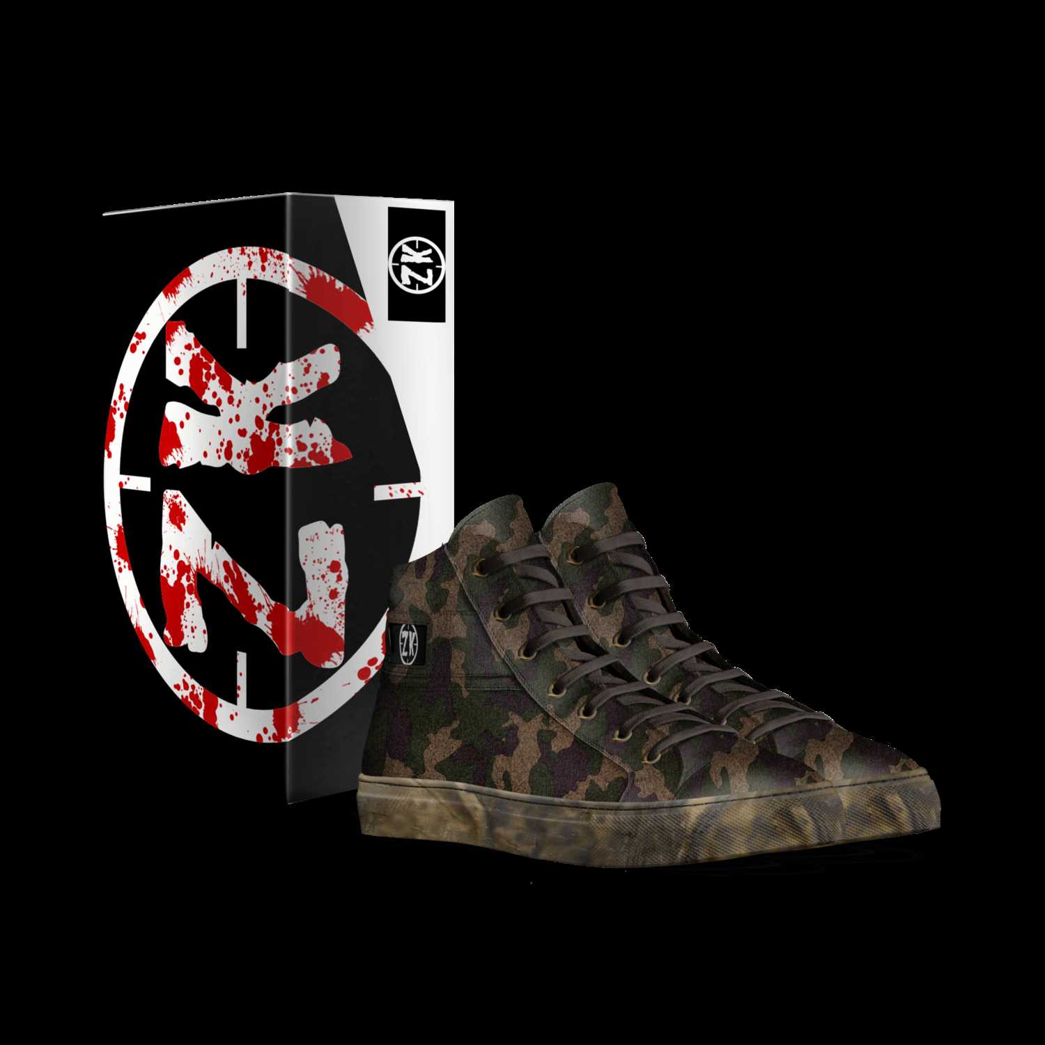 ZK CAMO EDITION A Custom Shoe concept by Alexander Montoya