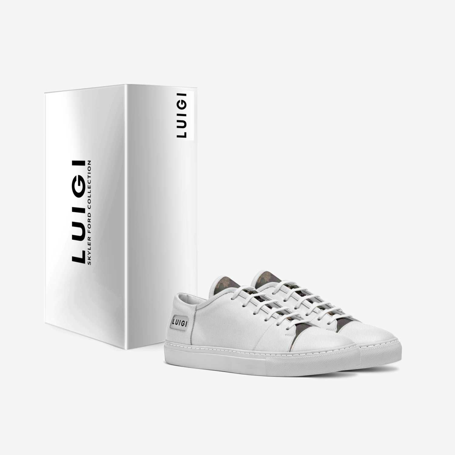 LUIGI 001 custom made in Italy shoes by Skyler Ford | Box view