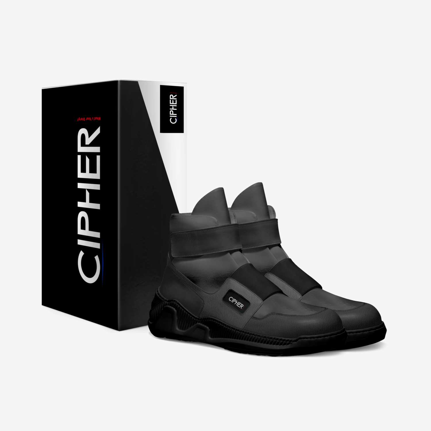 CIPHER: CODE ZERO custom made in Italy shoes by Charles Harewood Jr | Box view