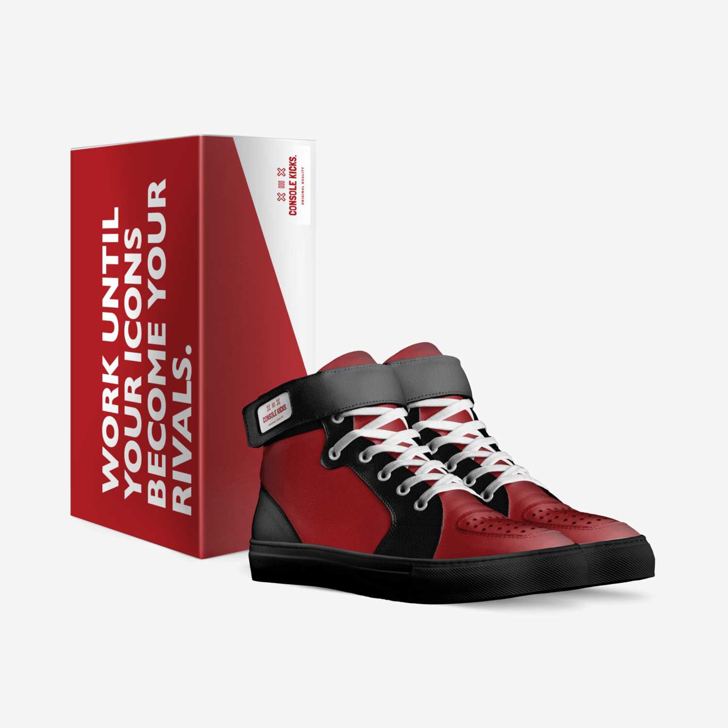 Console Kicks. custom made in Italy shoes by Justin Smith | Box view