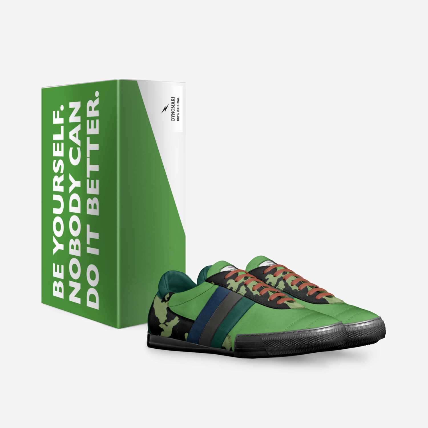 Dinomari custom made in Italy shoes by Randrick Chance | Box view