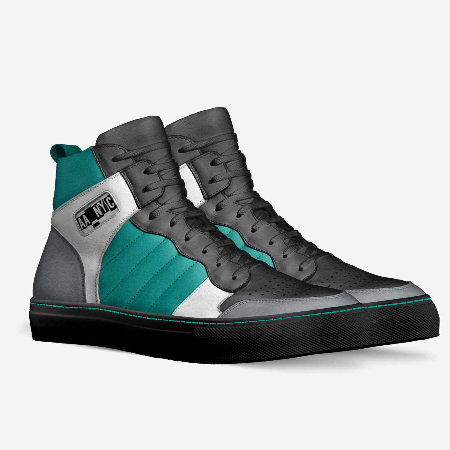 AA_NYC custom made in Italy shoes by Ang Cruz | Double view