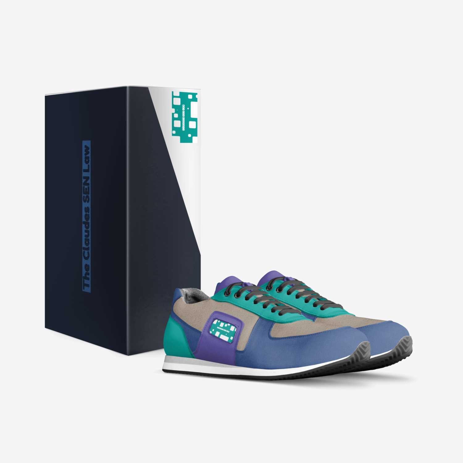 Claudes SEN Law custom made in Italy shoes by Aquayemi-claude Garnett Akinsanya | Box view