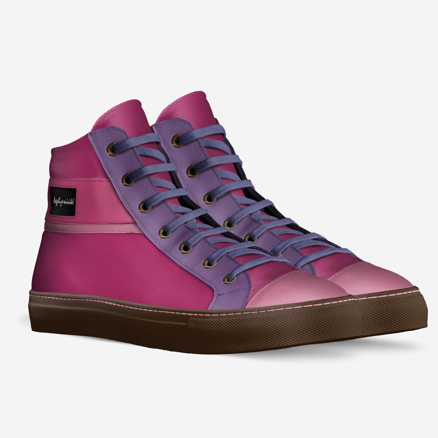 veiny dick custom made in Italy shoes by Thomas Leacock | Double view