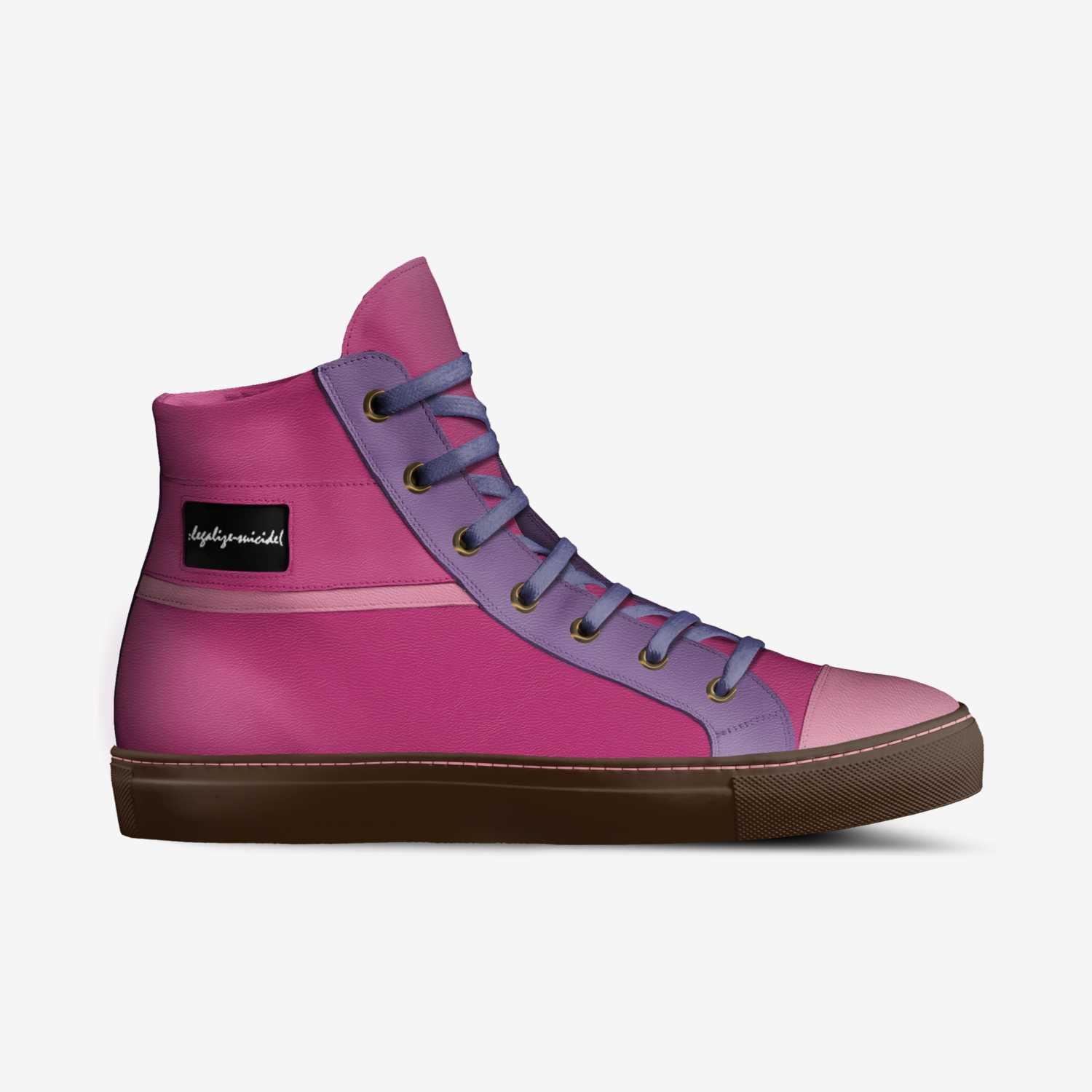 veiny dick custom made in Italy shoes by Thomas Leacock | Side view