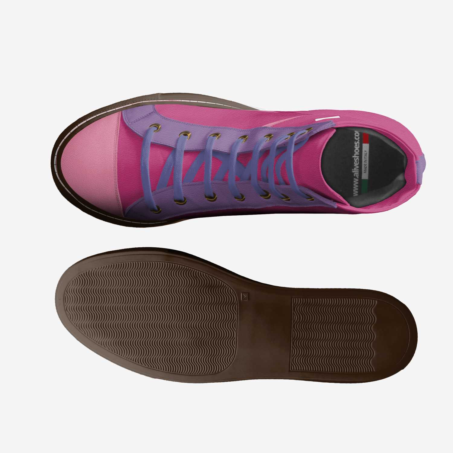 veiny dick custom made in Italy shoes by Thomas Leacock | Top view