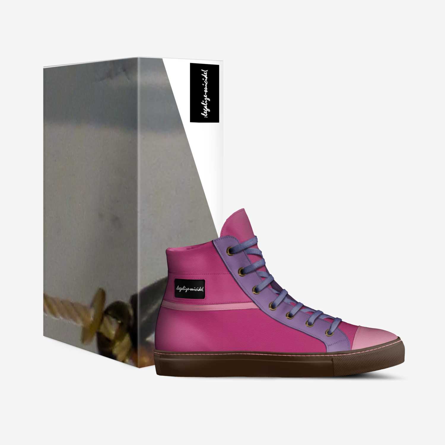 veiny dick custom made in Italy shoes by Thomas Leacock | Box view