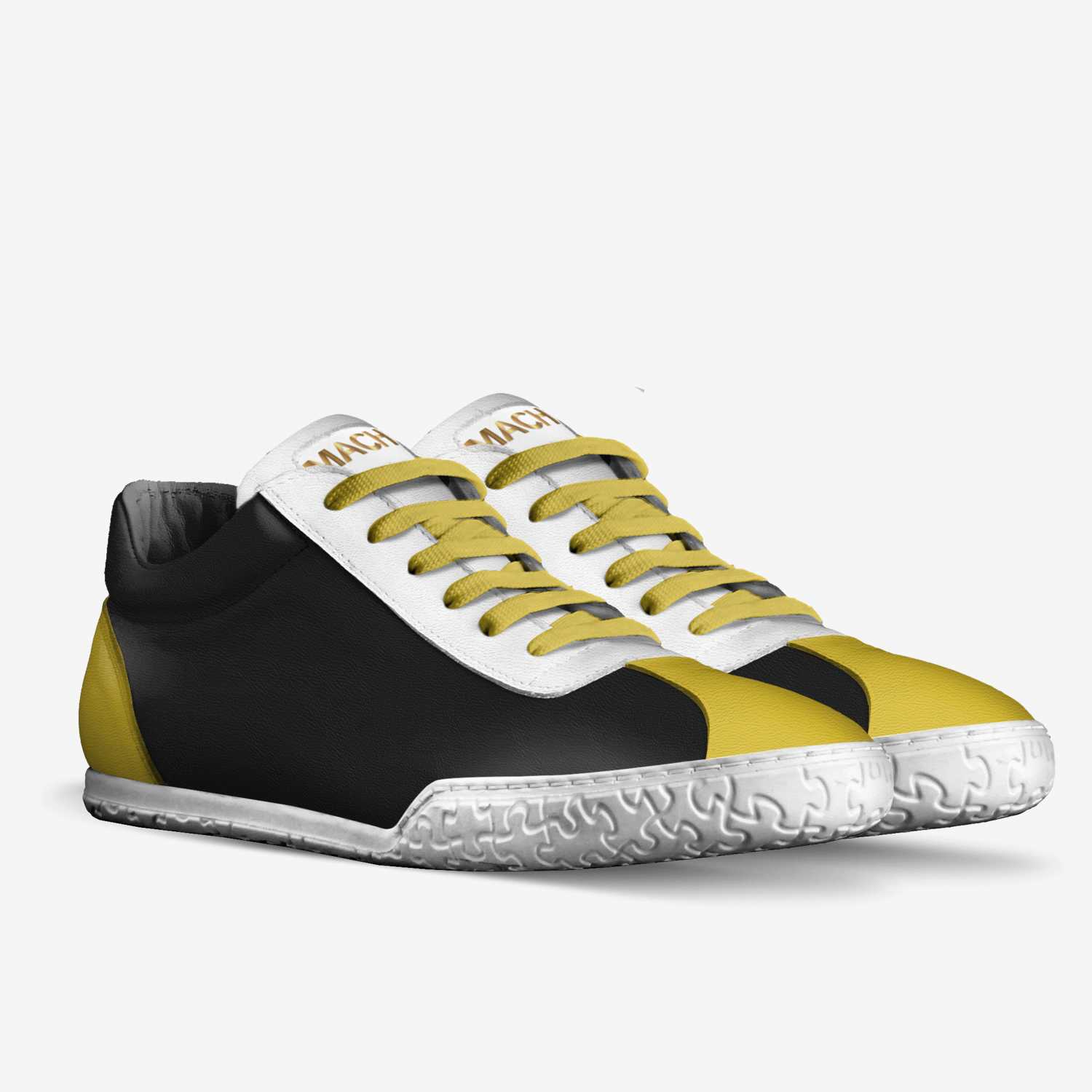Mach 6 Trainer  custom made in Italy shoes by Lee Ofner | Double view