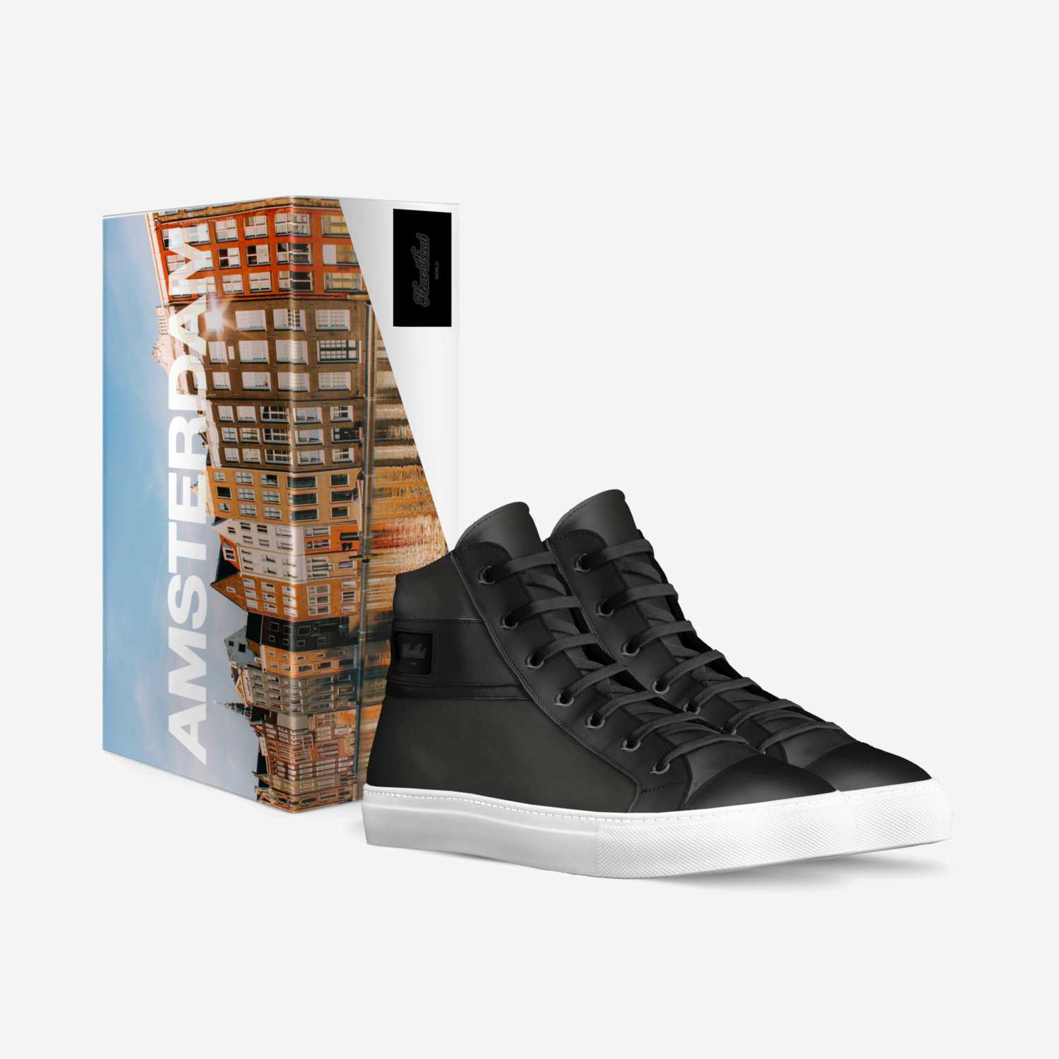 base custom made in Italy shoes by Rahmi Karajeh | Box view