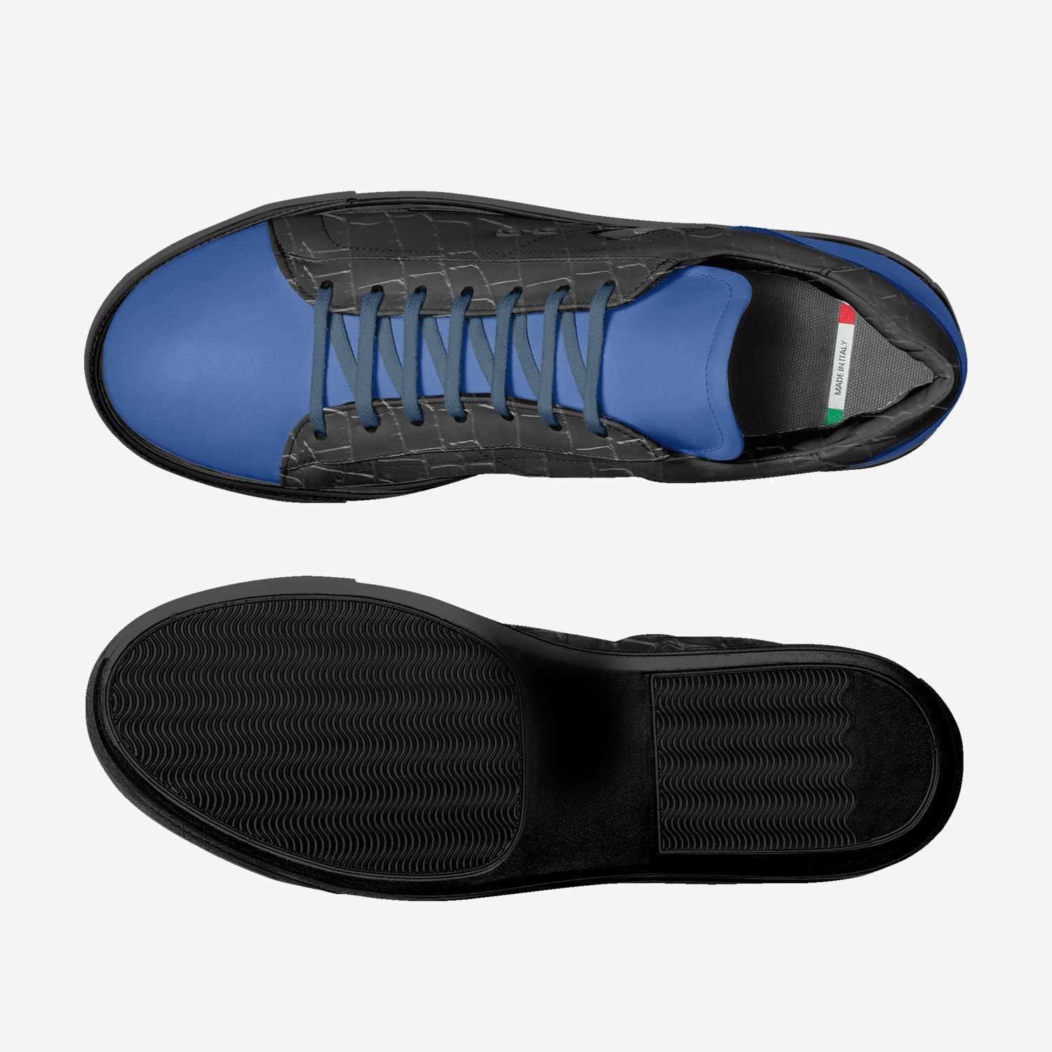 Valley custom made in Italy shoes by Rocky Bucano | Top view