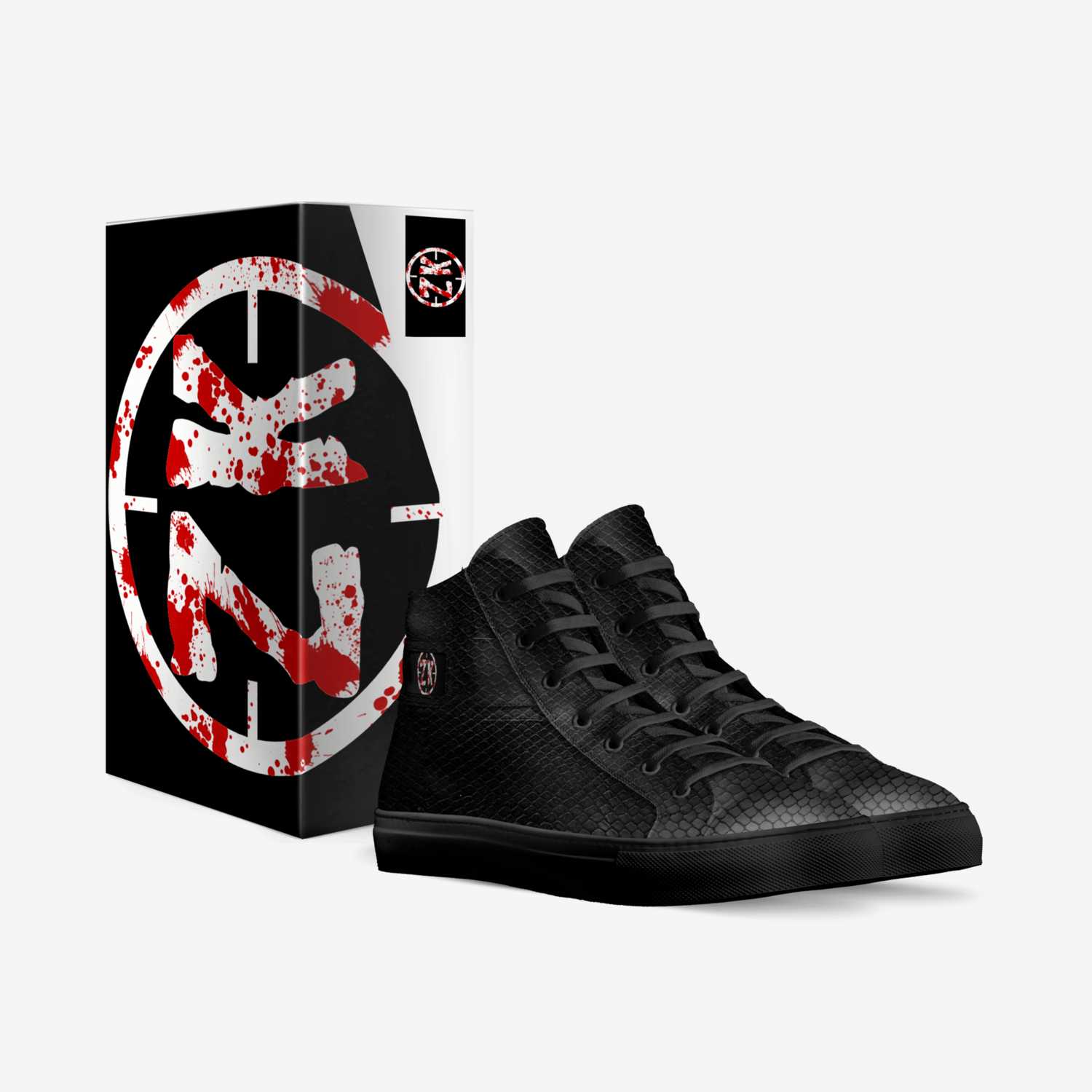 Night Stalkers  custom made in Italy shoes by Alexander Montoya | Box view