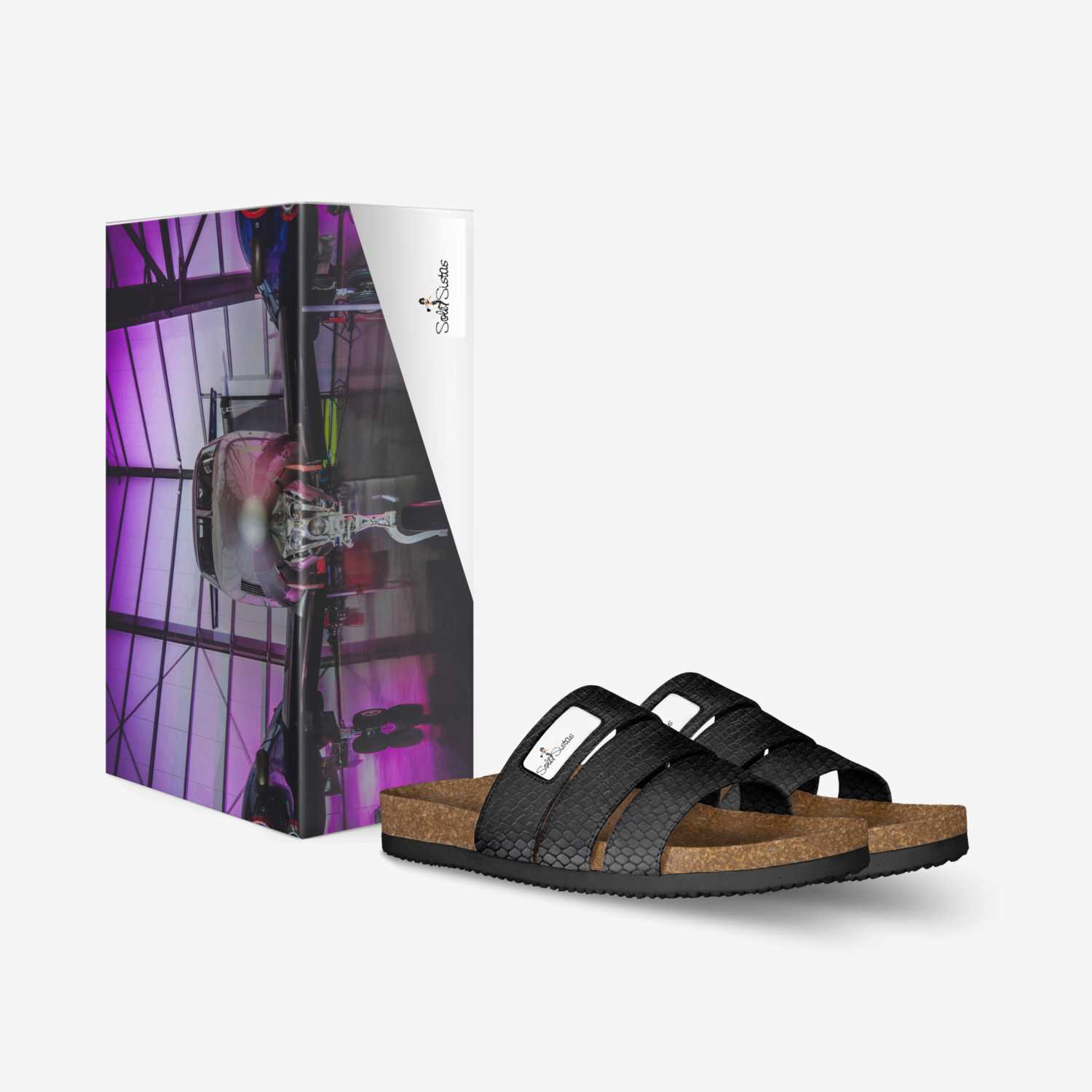 Sole Sistas custom made in Italy shoes by Phyllis Dawkins | Box view