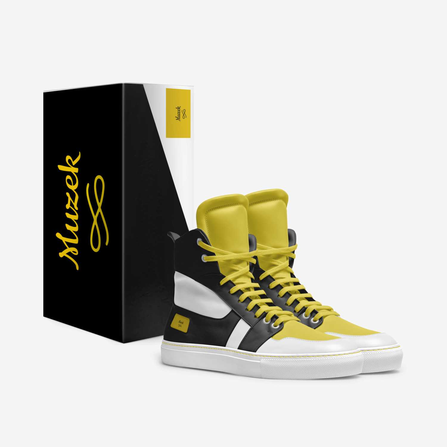 Yellow Jackets custom made in Italy shoes by Tracy Smith | Box view