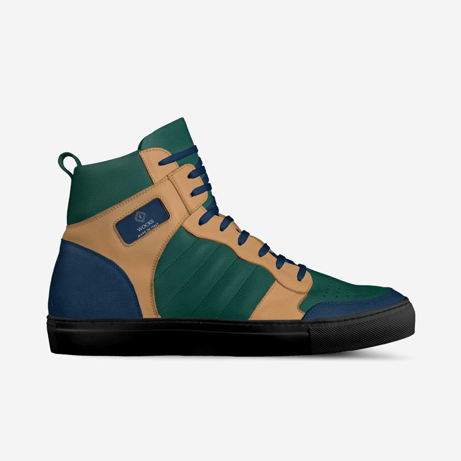 Wocks custom made in Italy shoes by Skyler Wockenfuss | Side view