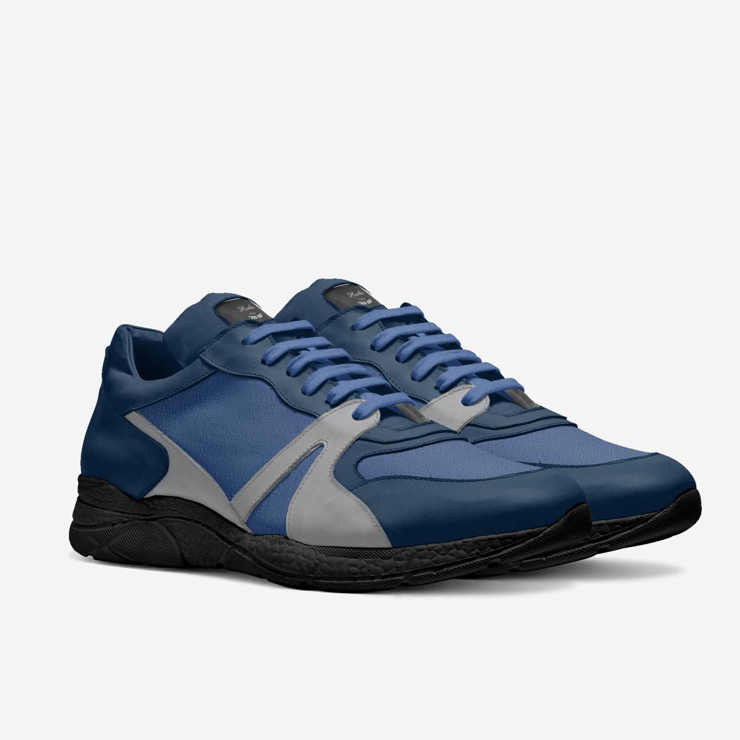 Hucks custom made in Italy shoes by James Huckabee | Double view
