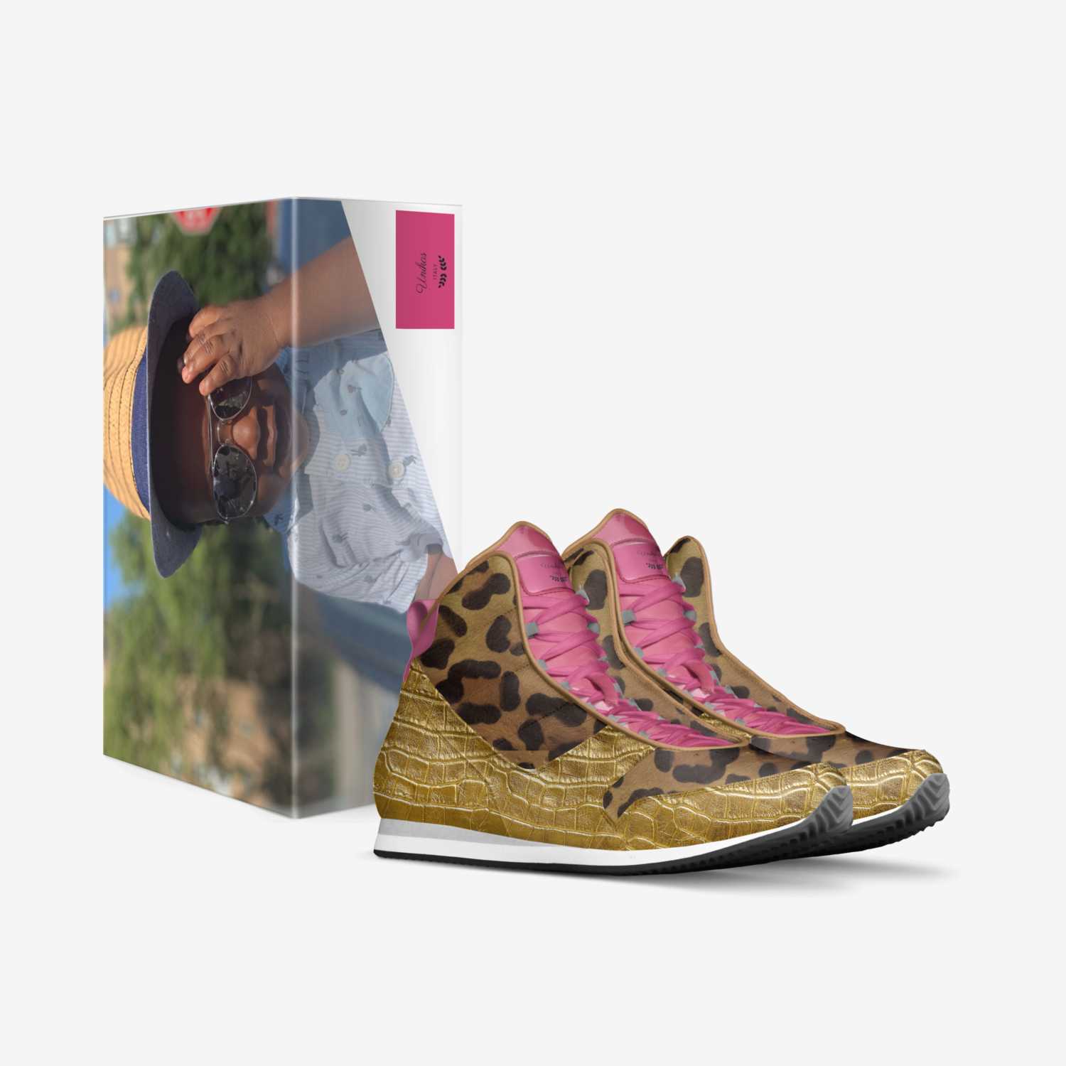 Unikas  custom made in Italy shoes by Keisha Winford | Box view