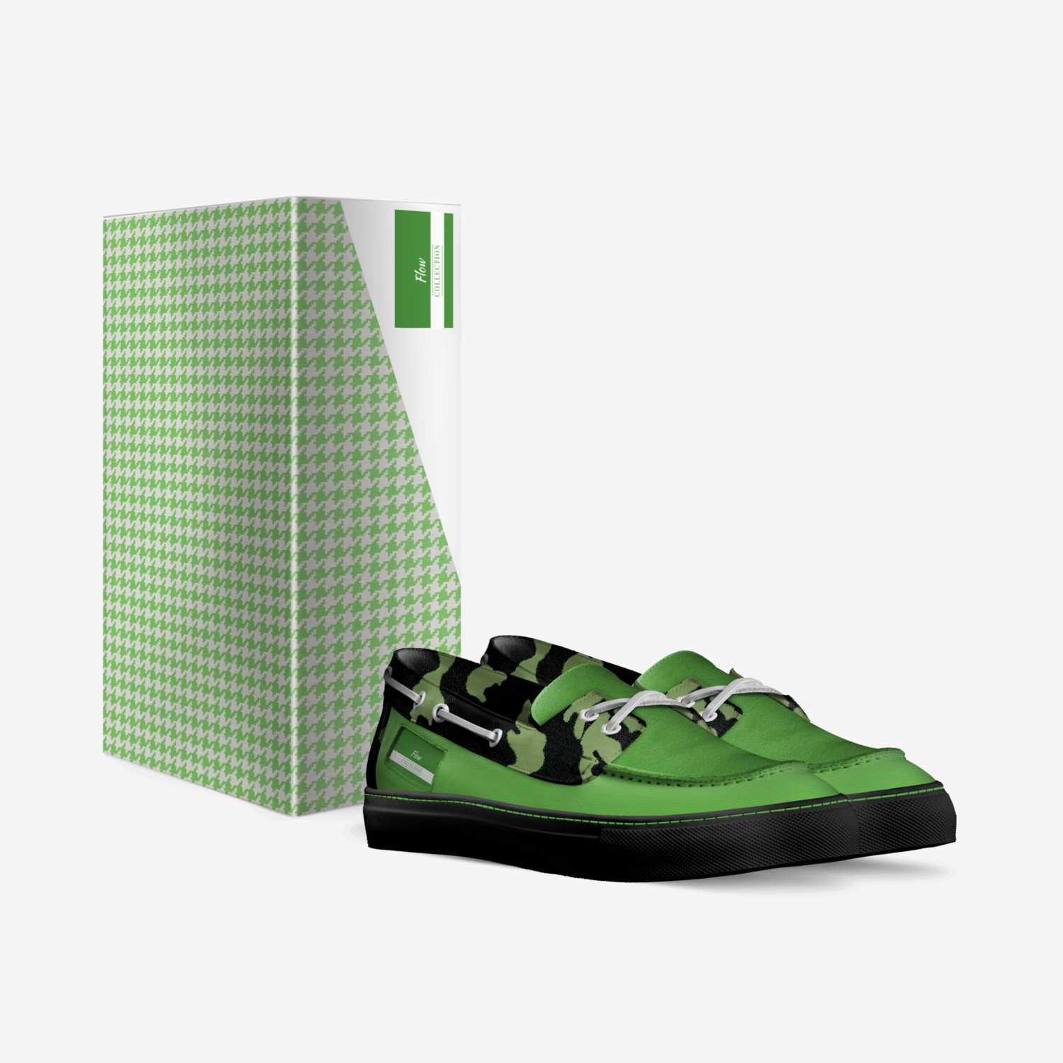 Flow  custom made in Italy shoes by Jennifer Bowers | Box view