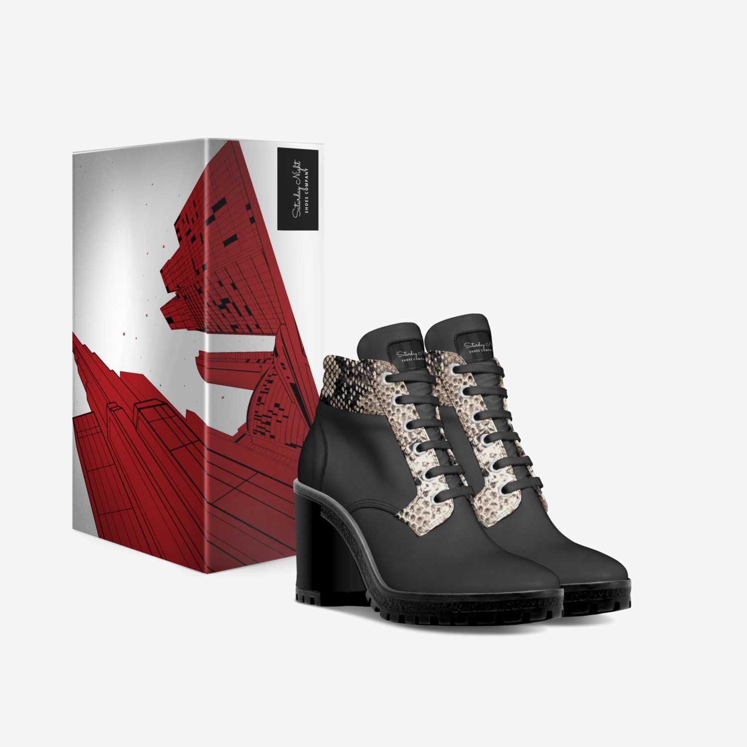 Saturday Night custom made in Italy shoes by Tisha Trekell | Box view