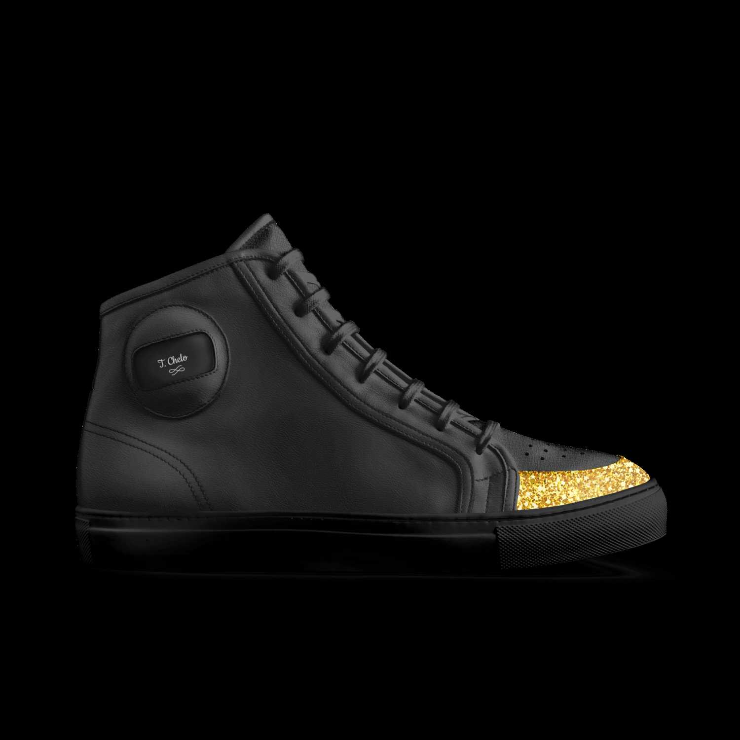 Date Night Gold s A Custom Shoe concept by Talisa D