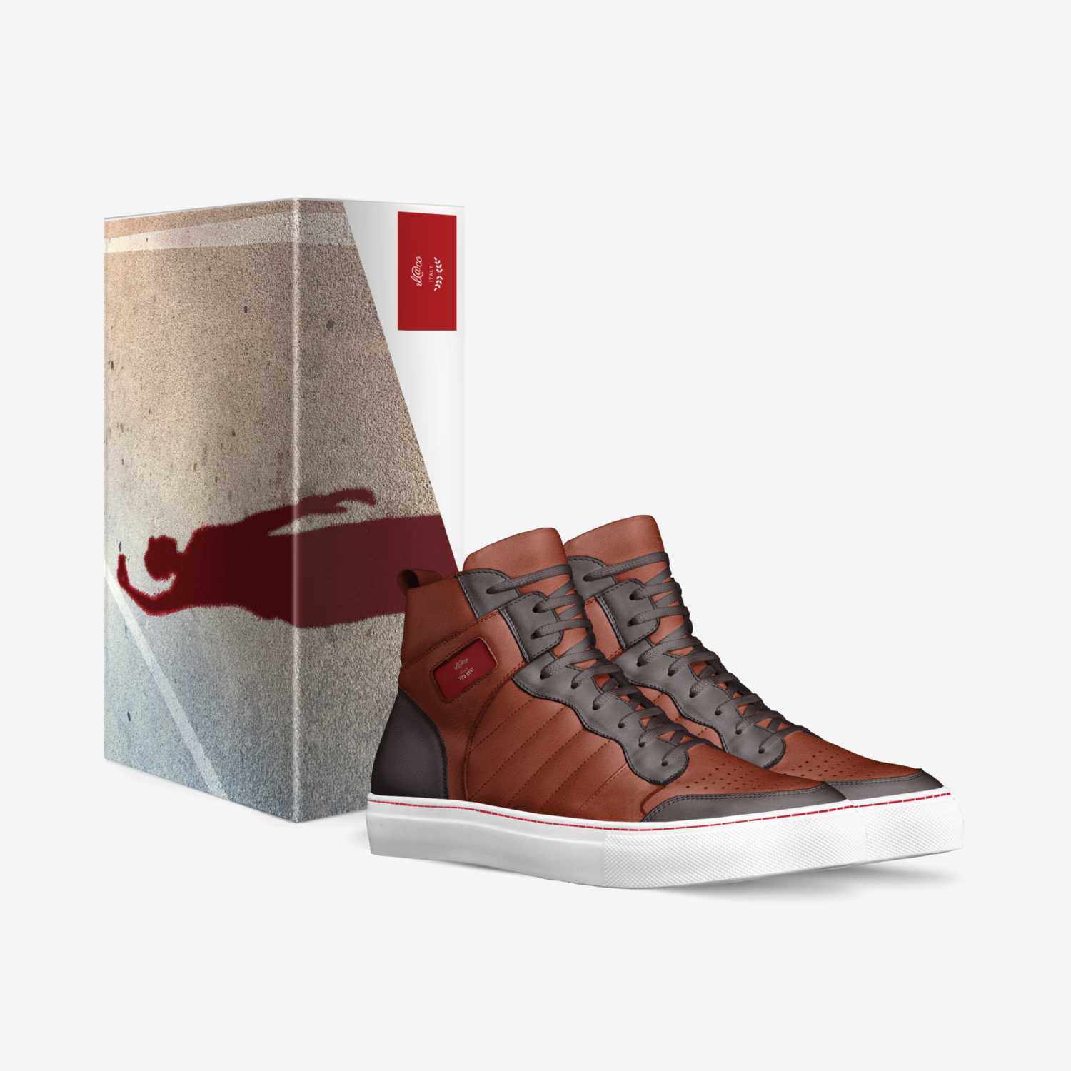 rl@co custom made in Italy shoes by Rashanda Lyons | Box view
