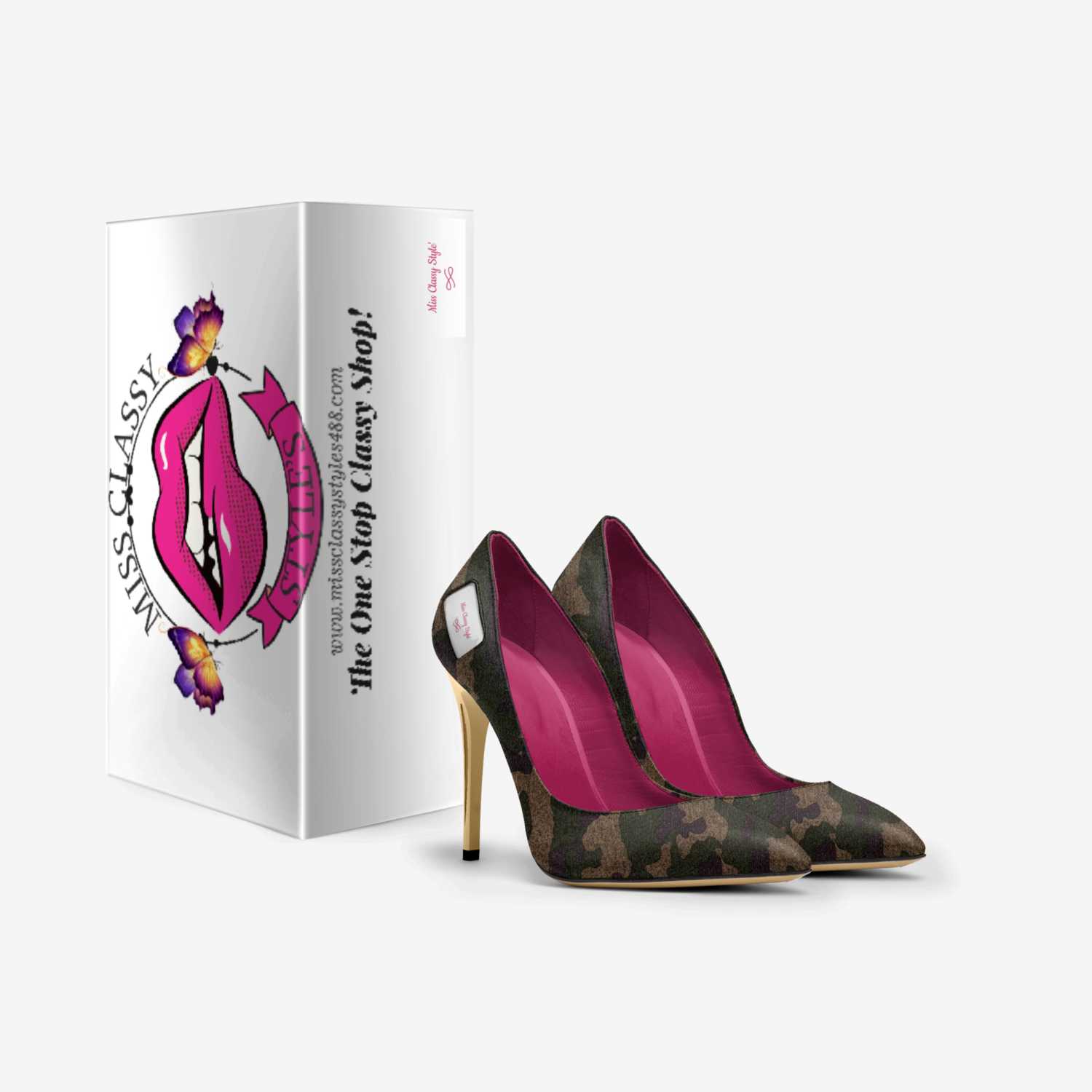Miss Classy Style' custom made in Italy shoes by Marcie Taylor | Box view