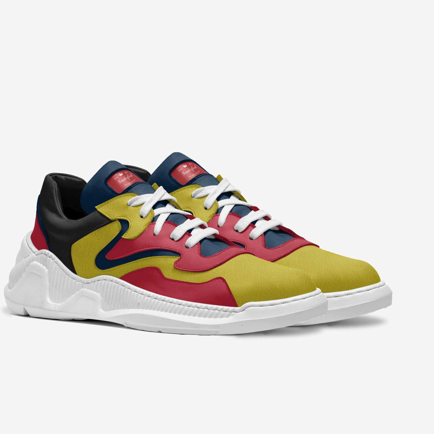 Genderfied custom made in Italy shoes by Bryshere Howard | Double view