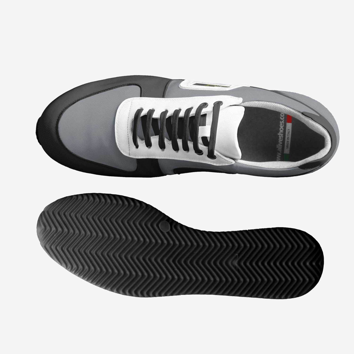 Olympia custom made in Italy shoes by Grant Jones | Top view