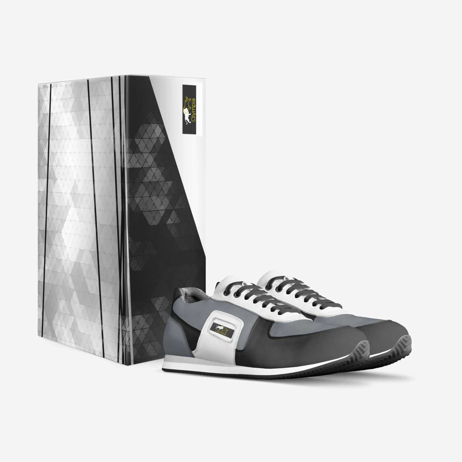 Olympia custom made in Italy shoes by Grant Jones | Box view