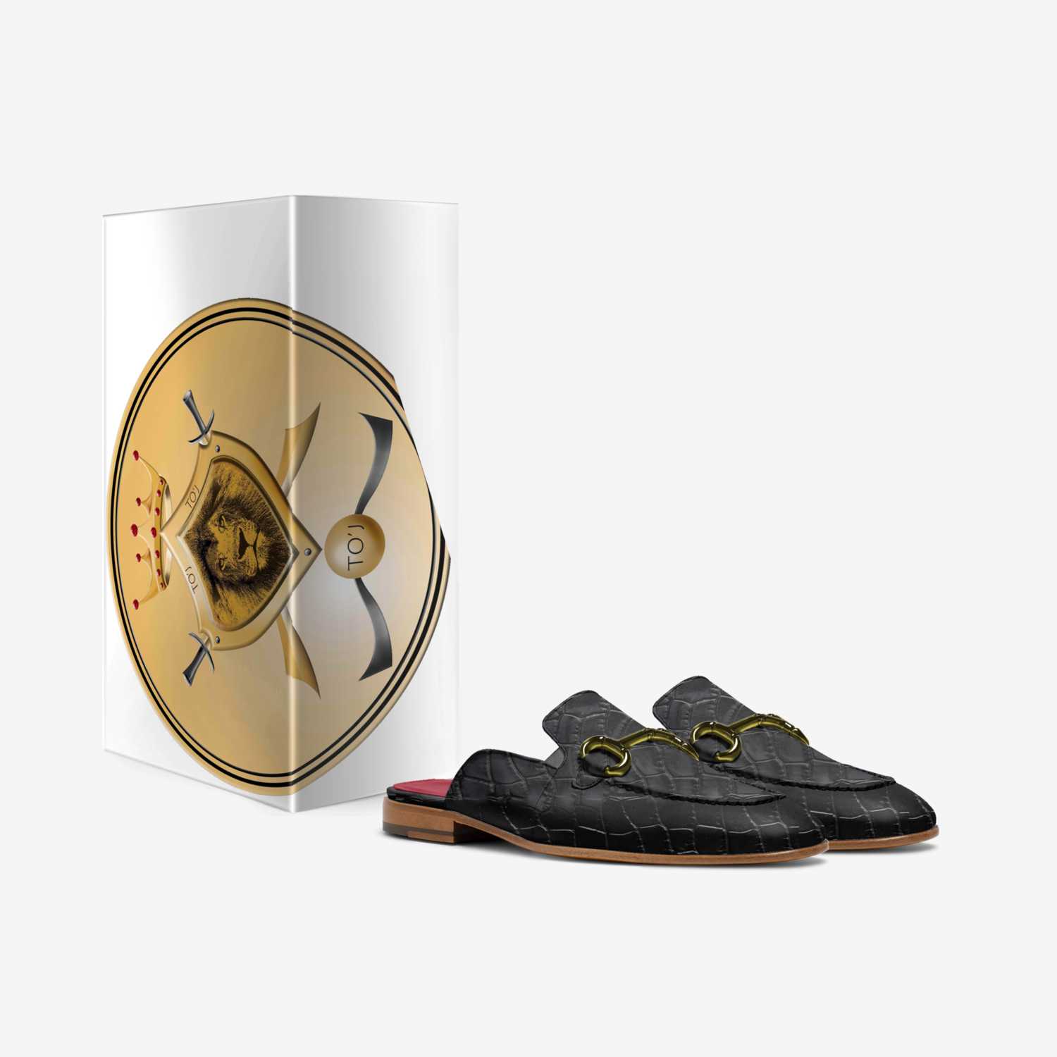 TO'J CONNECTED II custom made in Italy shoes by Berch Harris | Box view