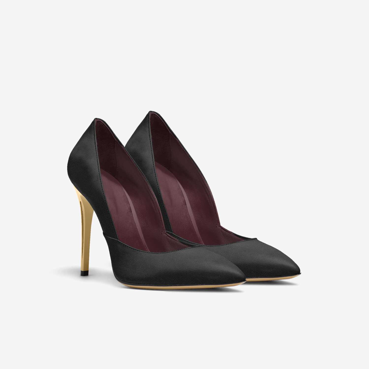 TO'J QUEEN custom made in Italy shoes by Berch Harris | Double view