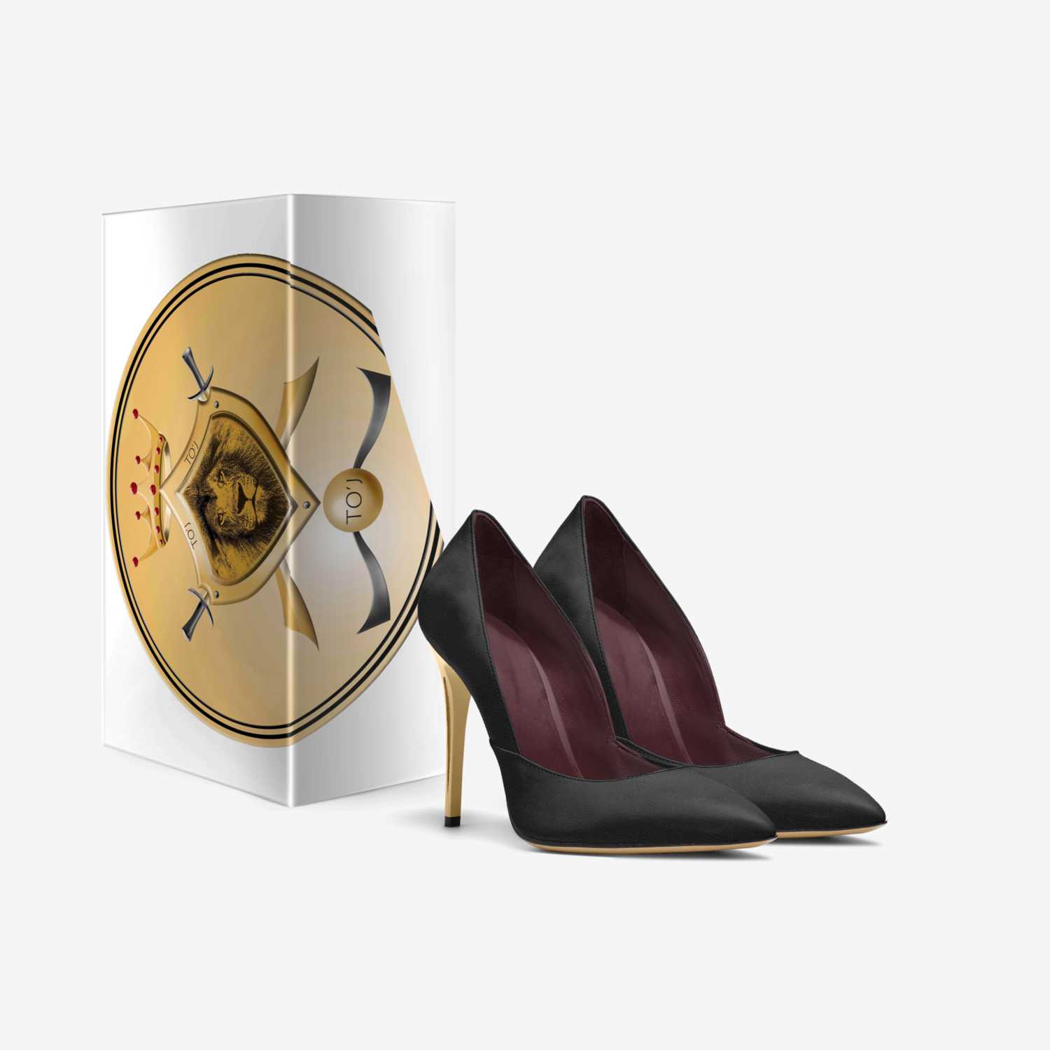 TO'J QUEEN custom made in Italy shoes by Berch Harris | Box view