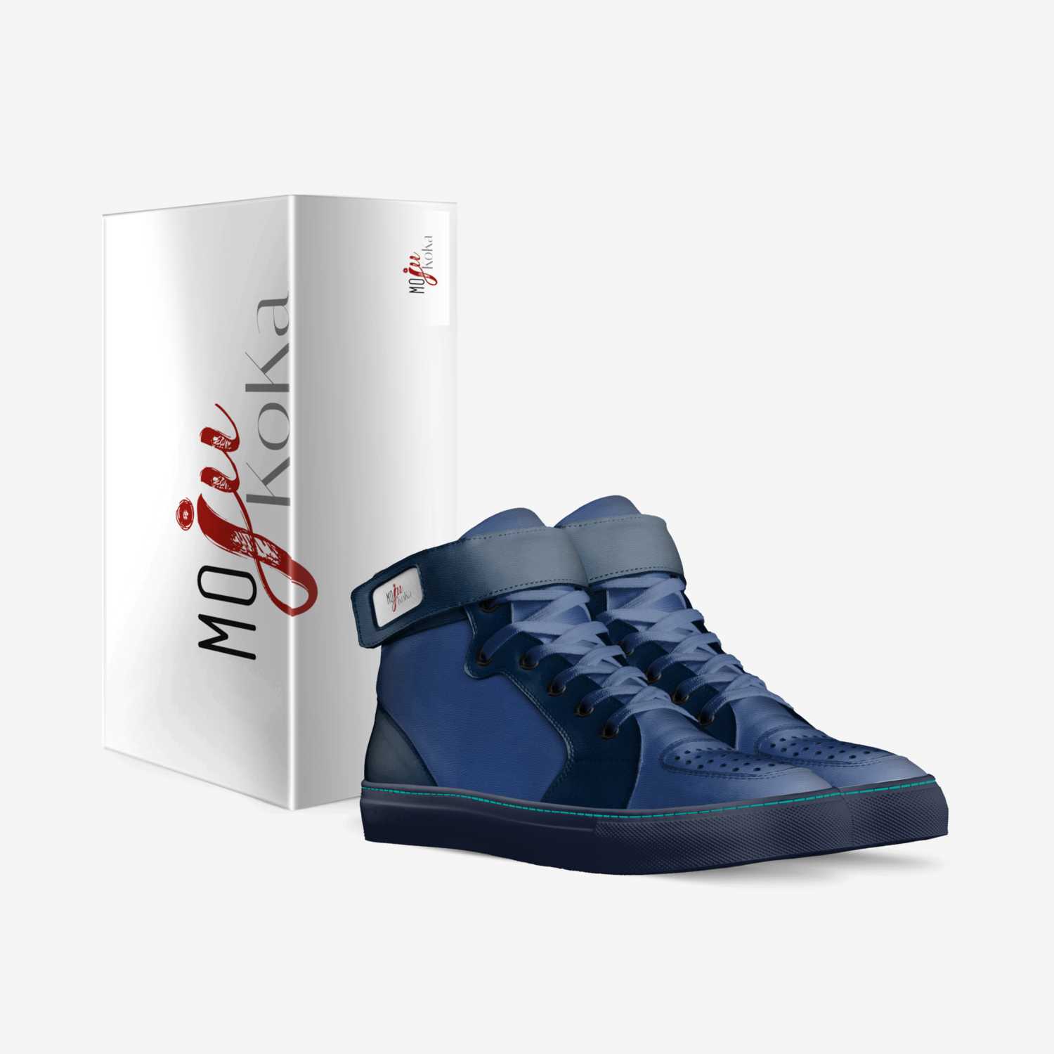Mojukoka custom made in Italy shoes by De Conicci Brand | Box view