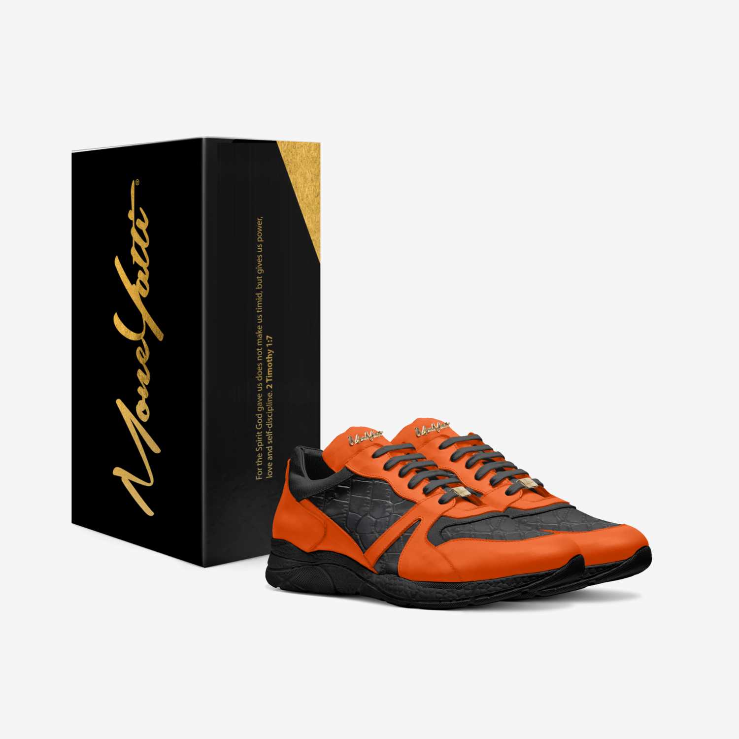 Moneyatti MP03 custom made in Italy shoes by Moneyatti Brand | Box view